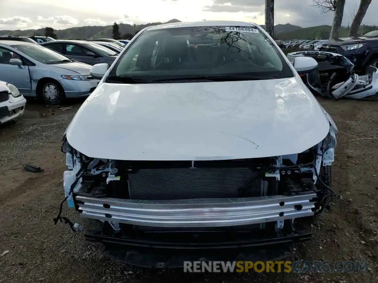 5 Photograph of a damaged car JTDEAMDE7N3008277 TOYOTA COROLLA 2022