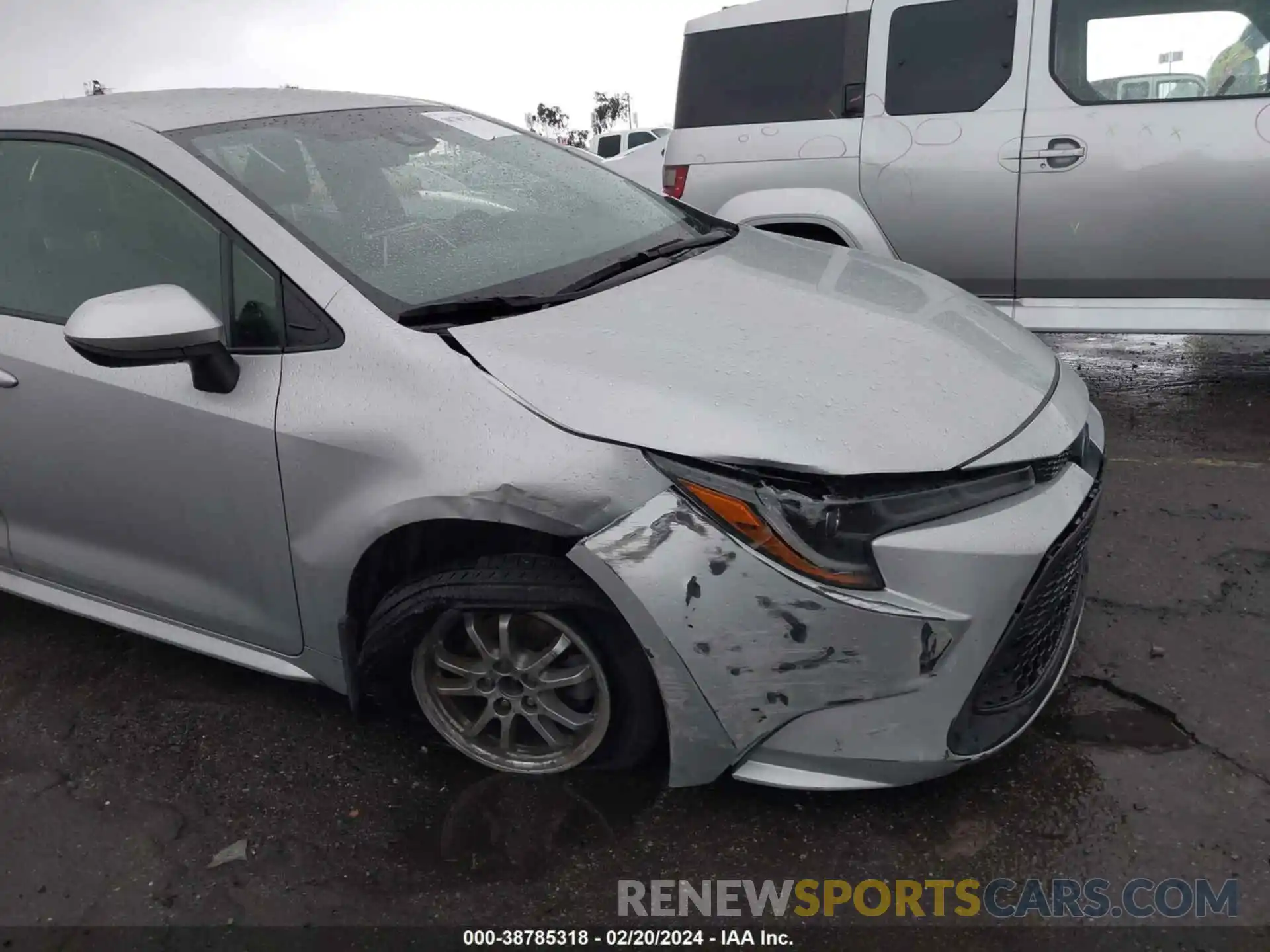 6 Photograph of a damaged car JTDEAMDE7N3011650 TOYOTA COROLLA 2022