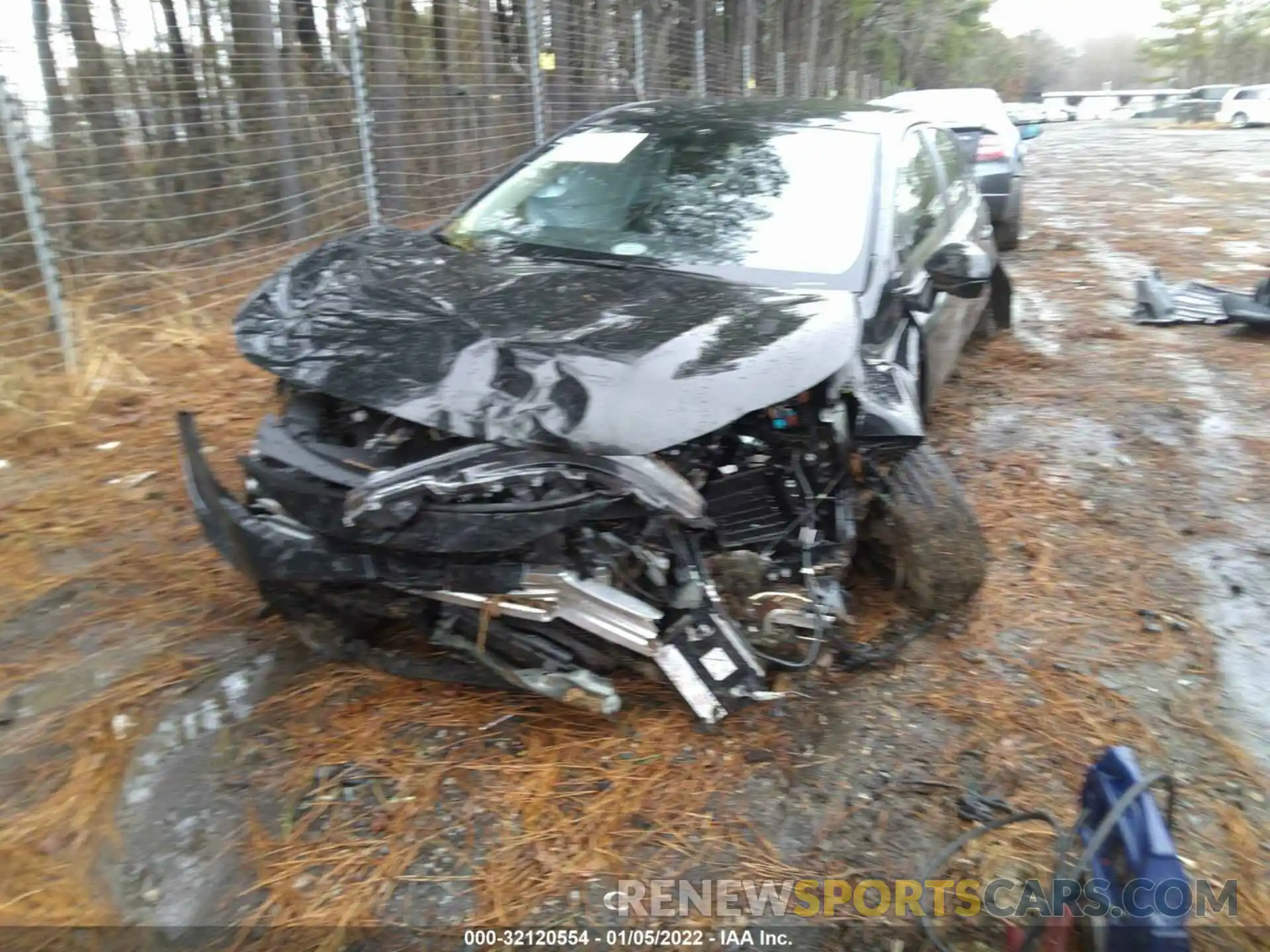 6 Photograph of a damaged car JTDEAMDE7NJ039783 TOYOTA COROLLA 2022