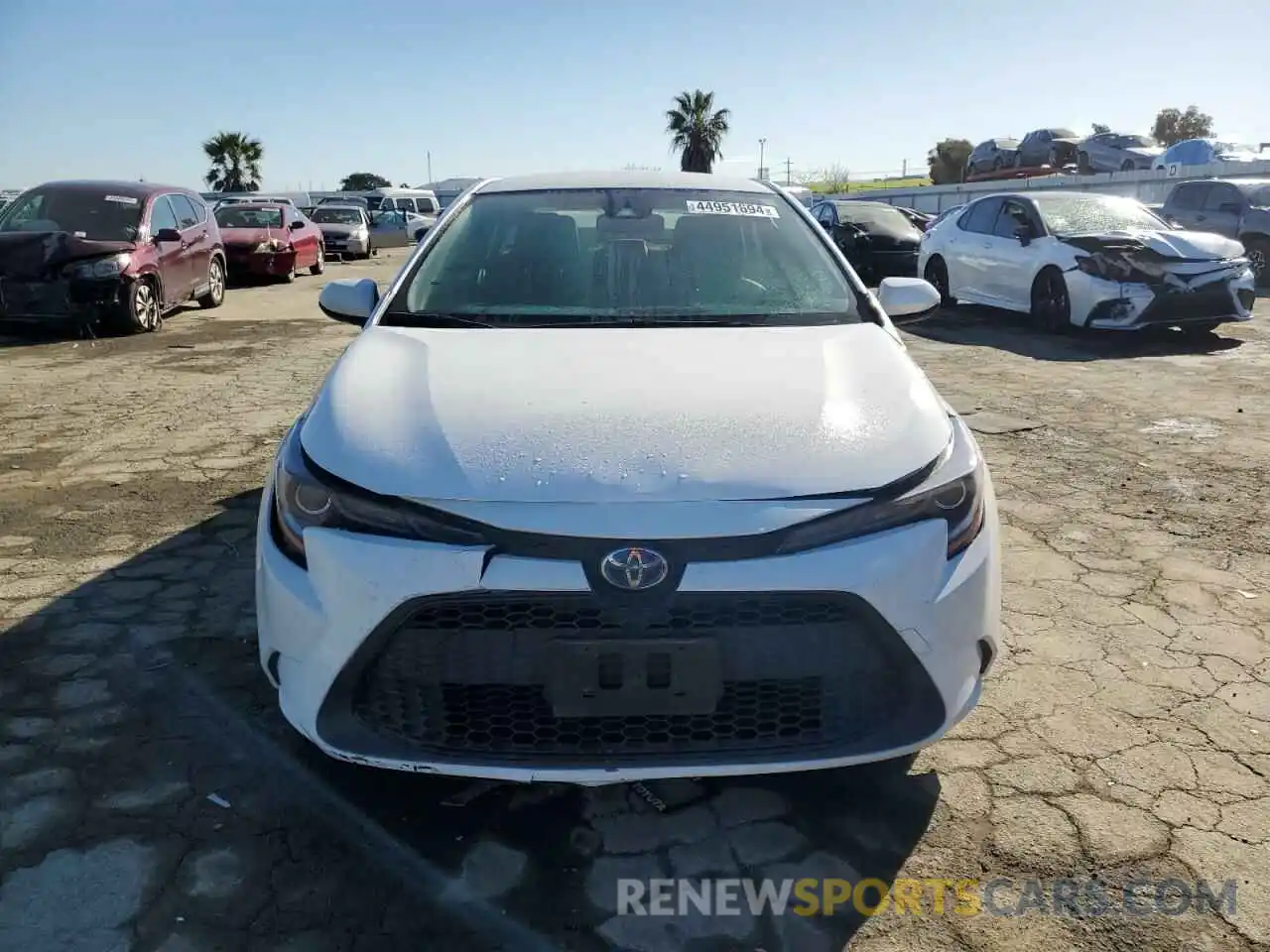 5 Photograph of a damaged car JTDEAMDE7NJ040321 TOYOTA COROLLA 2022