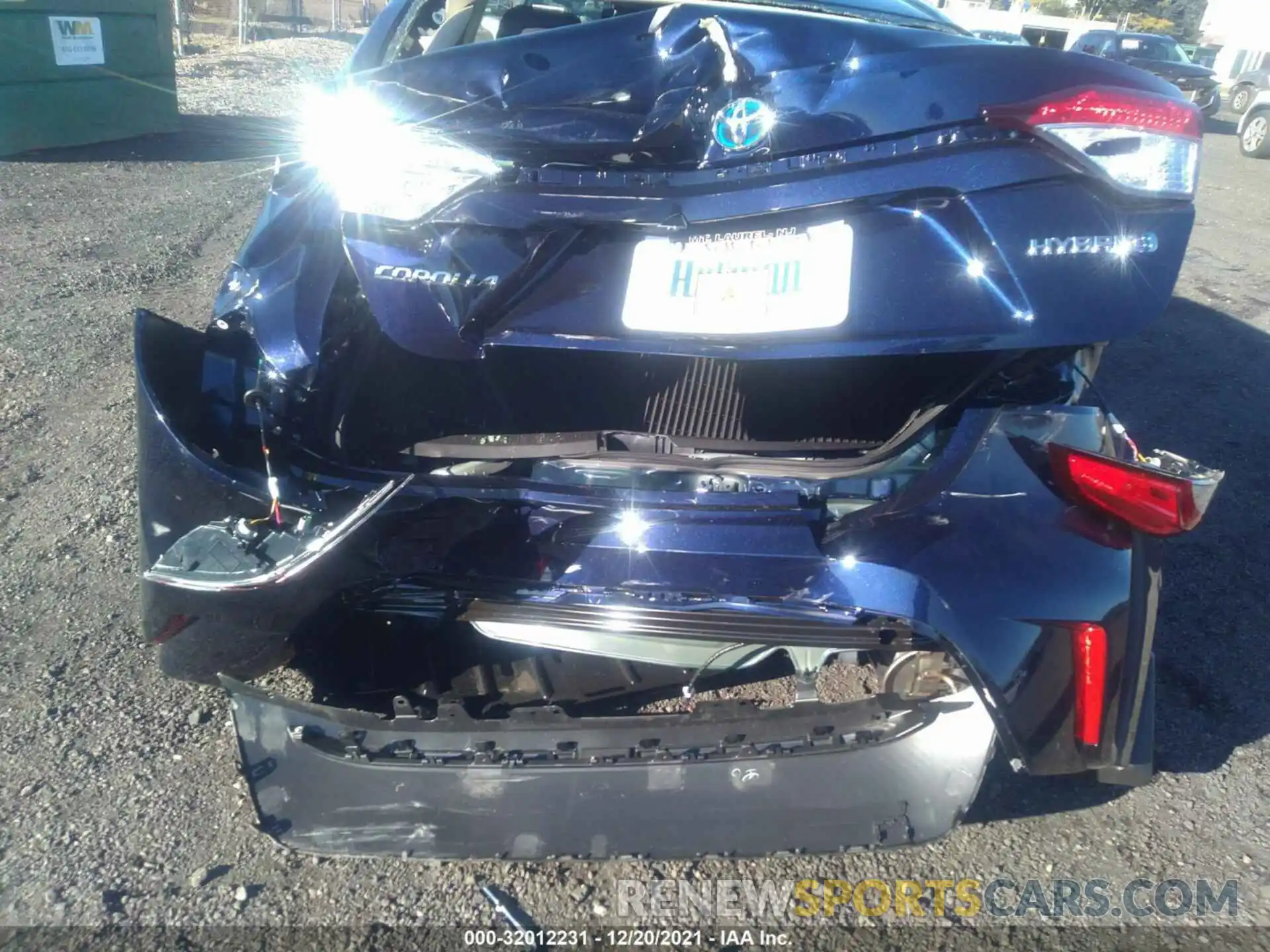 6 Photograph of a damaged car JTDEAMDE7NJ044112 TOYOTA COROLLA 2022