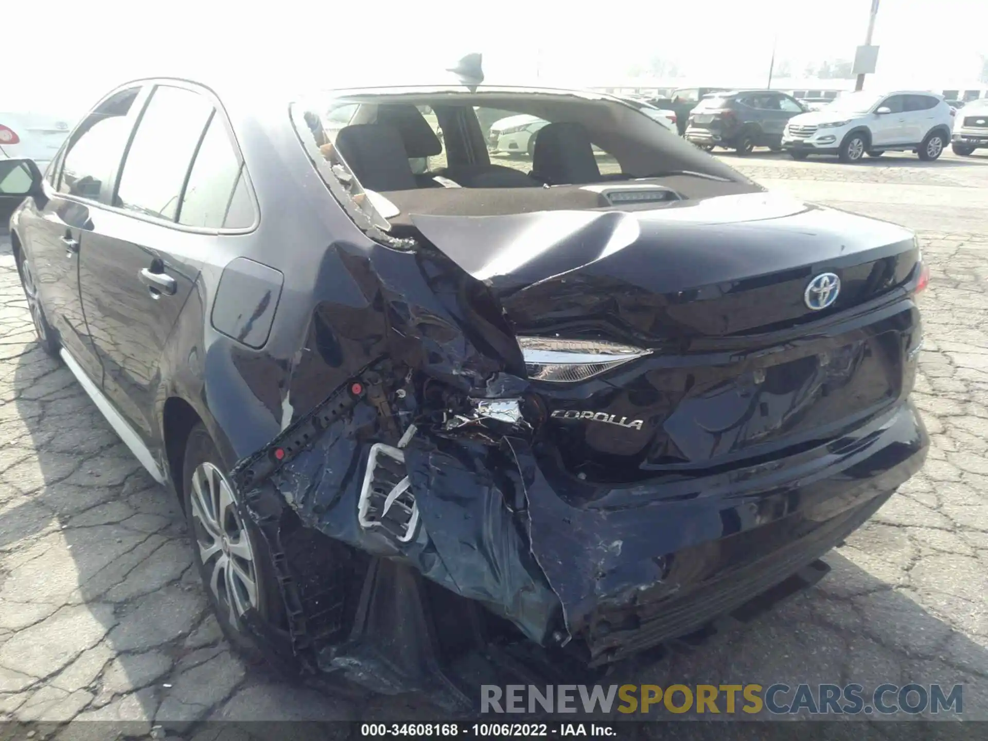 6 Photograph of a damaged car JTDEAMDE7NJ045115 TOYOTA COROLLA 2022