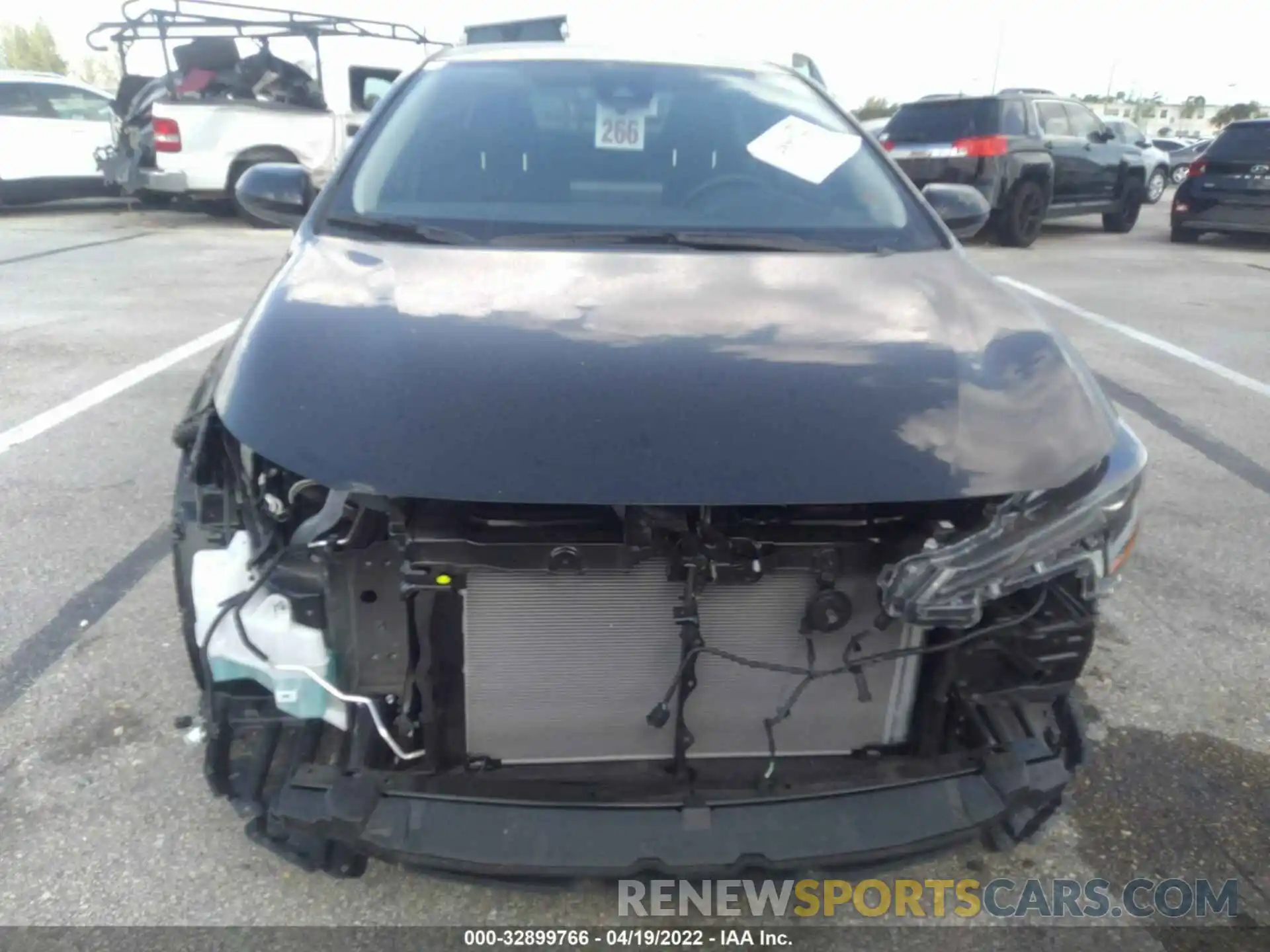 6 Photograph of a damaged car JTDEAMDE7NJ048385 TOYOTA COROLLA 2022