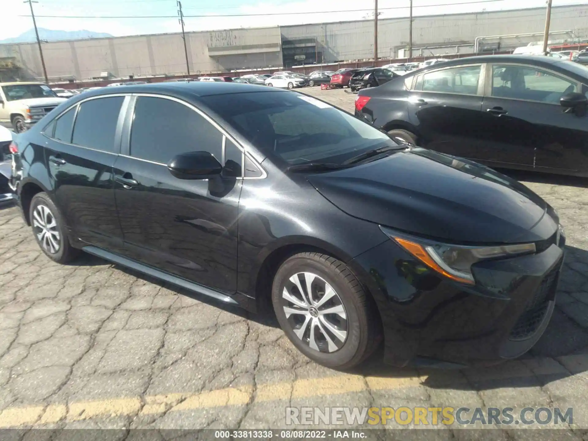 1 Photograph of a damaged car JTDEAMDE7NJ050587 TOYOTA COROLLA 2022