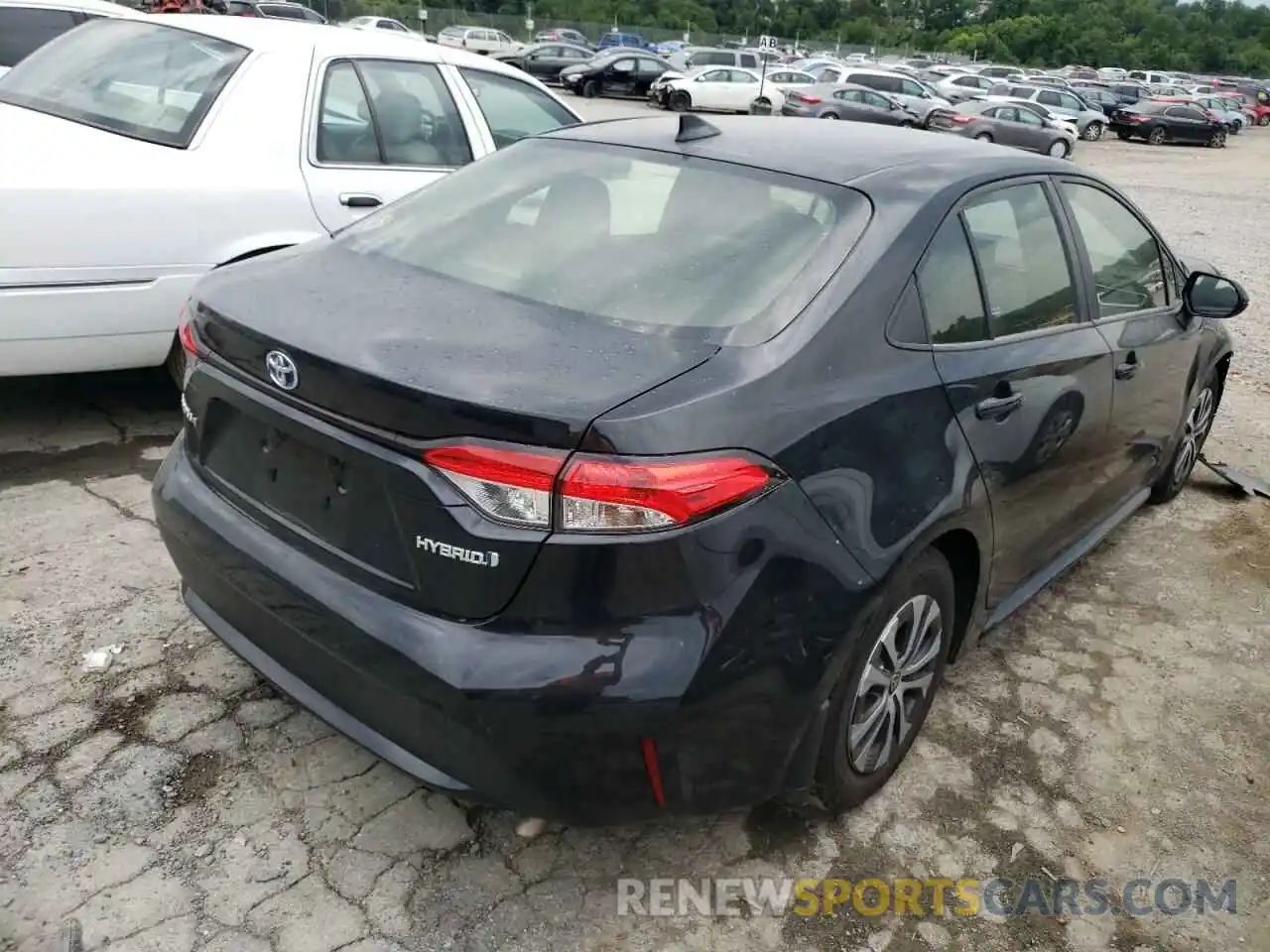 4 Photograph of a damaged car JTDEAMDE7NJ054011 TOYOTA COROLLA 2022