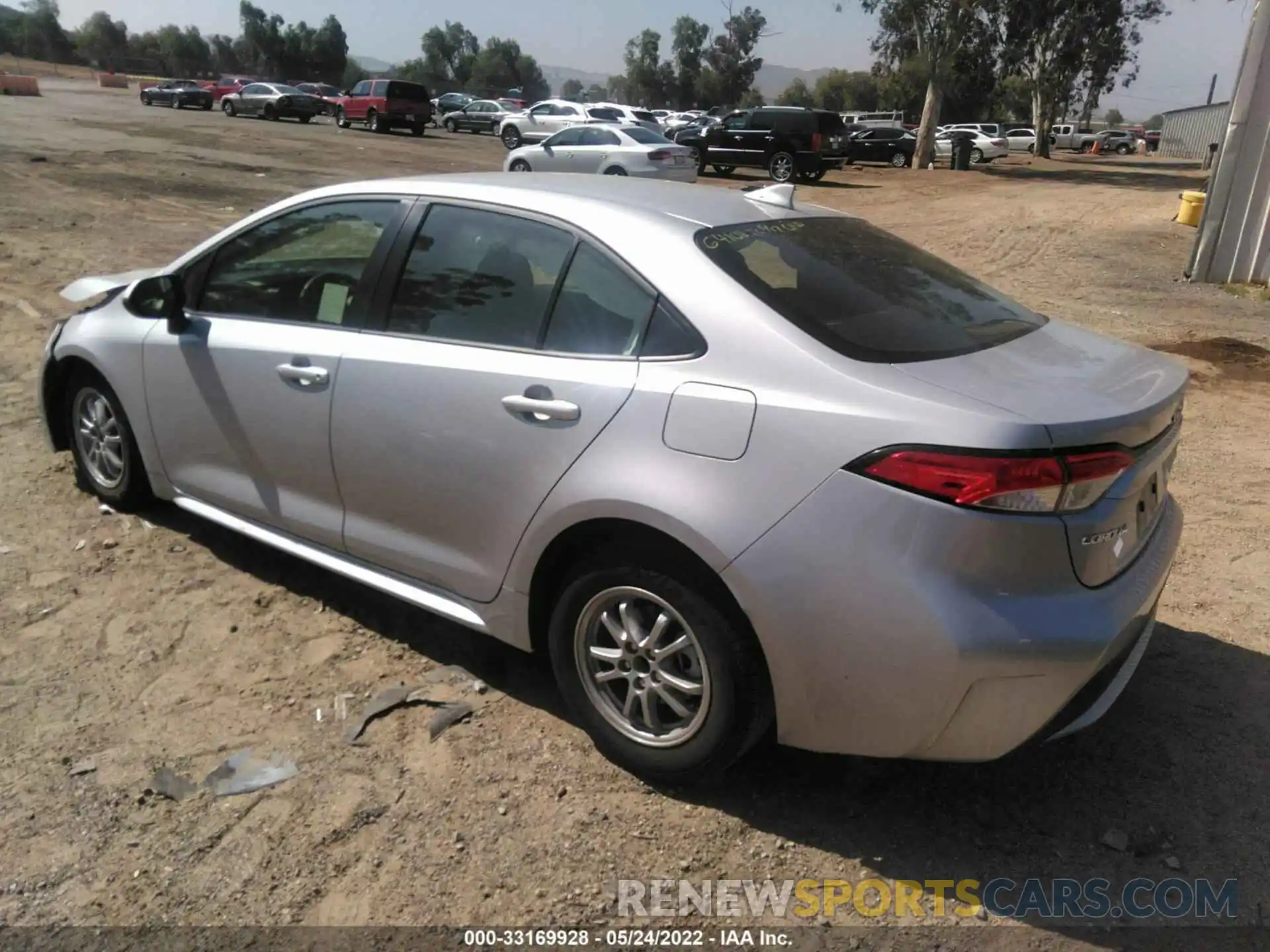 3 Photograph of a damaged car JTDEAMDE8N3002200 TOYOTA COROLLA 2022