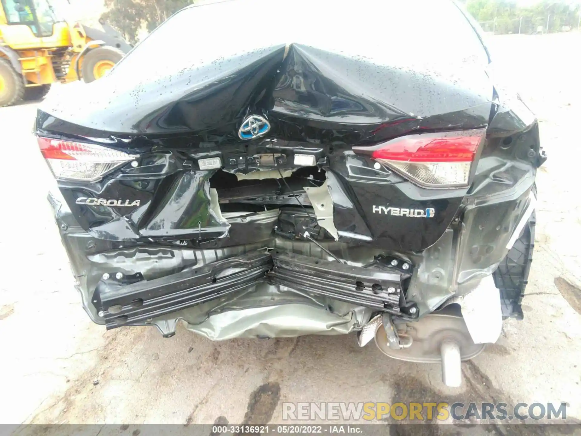 6 Photograph of a damaged car JTDEAMDE8NJ040523 TOYOTA COROLLA 2022