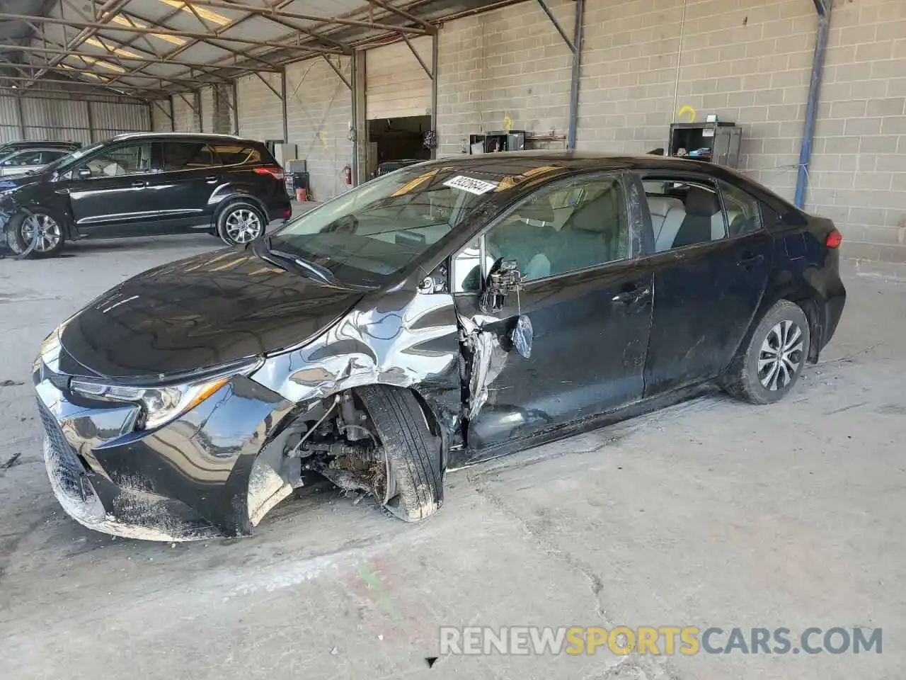 1 Photograph of a damaged car JTDEAMDE8NJ057239 TOYOTA COROLLA 2022