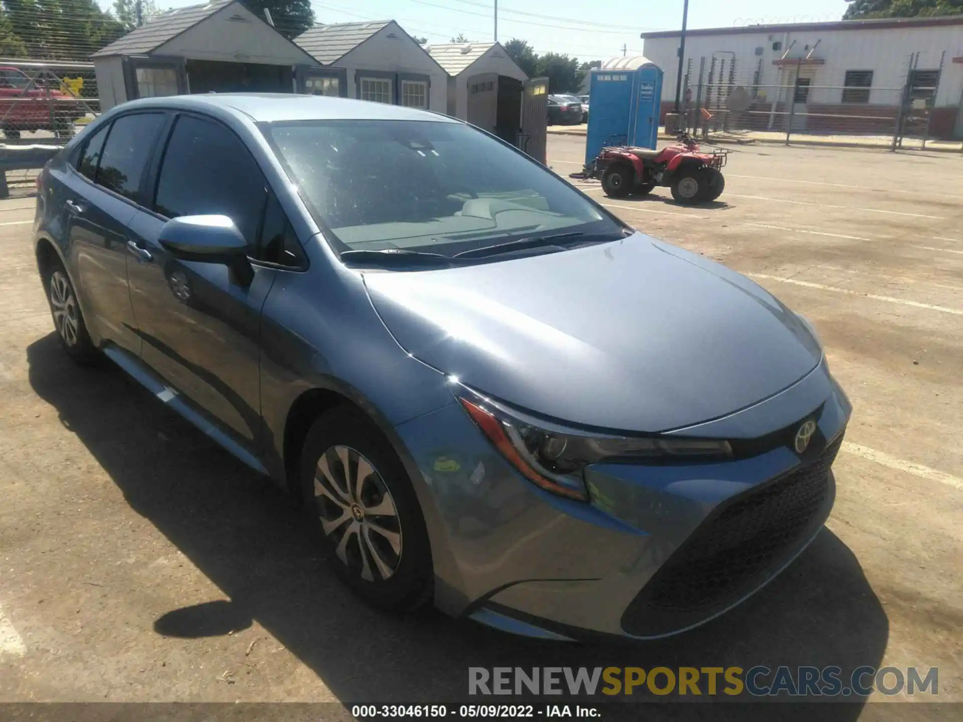 1 Photograph of a damaged car JTDEAMDE9N3001573 TOYOTA COROLLA 2022