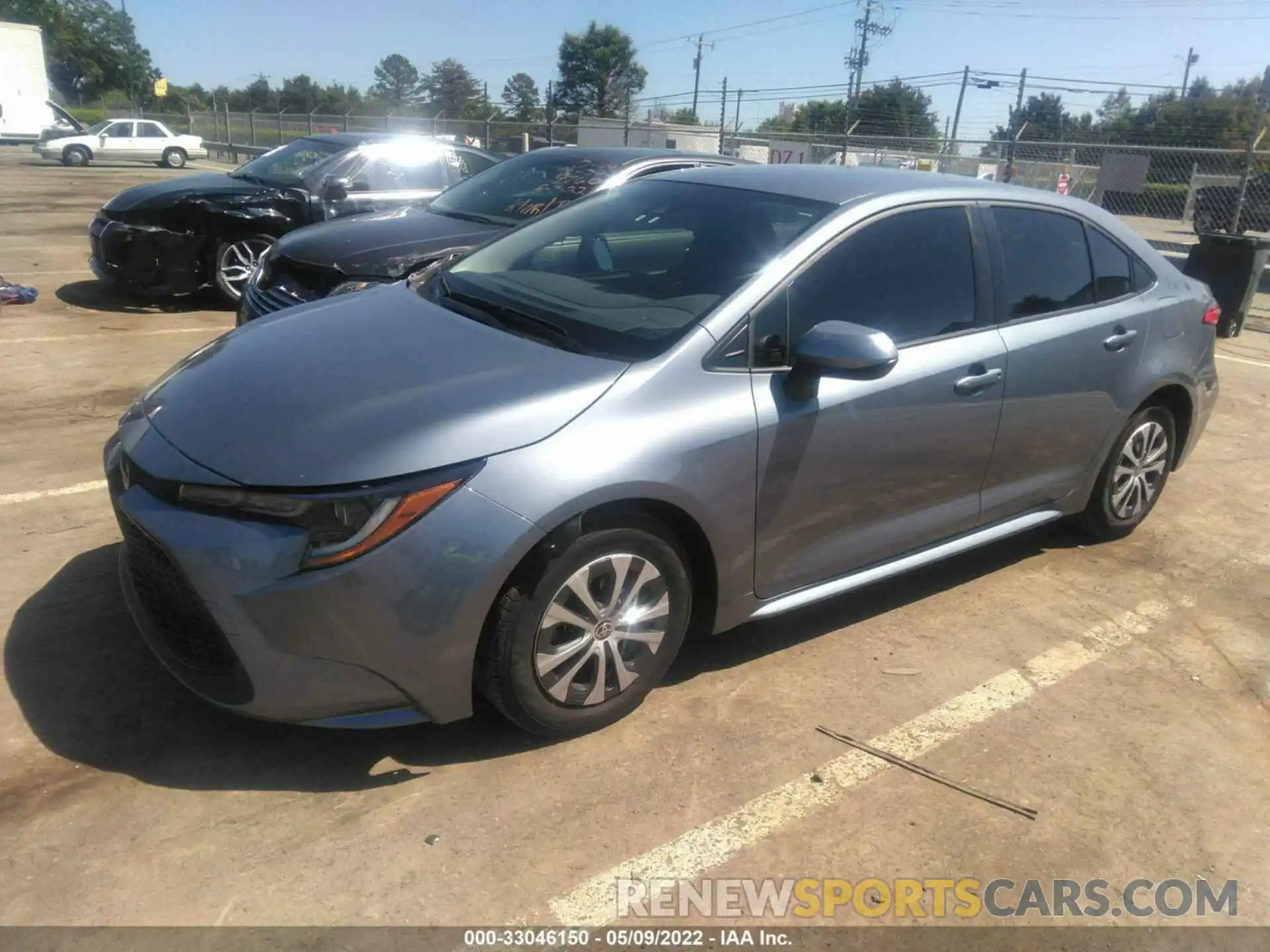 2 Photograph of a damaged car JTDEAMDE9N3001573 TOYOTA COROLLA 2022