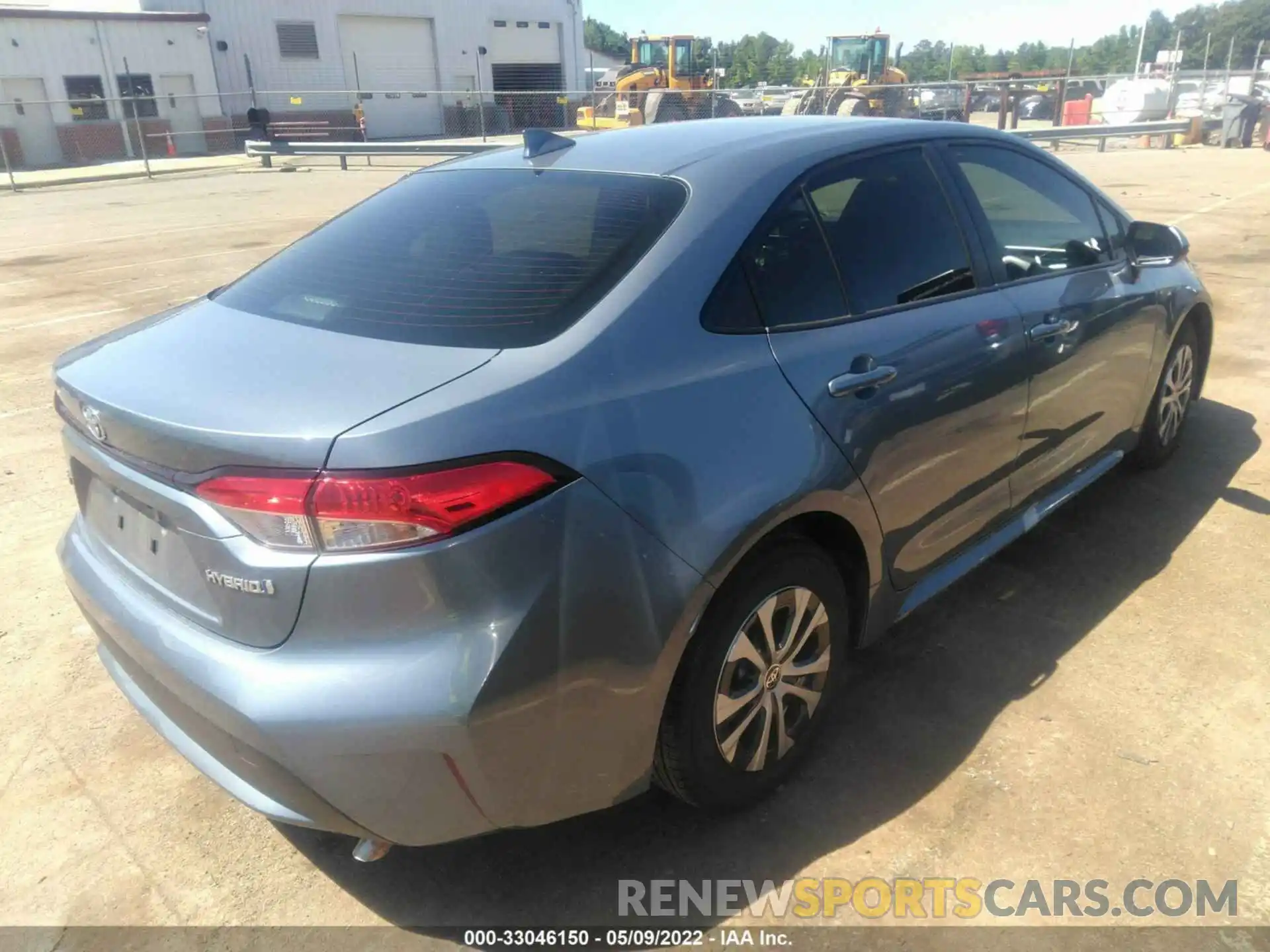 4 Photograph of a damaged car JTDEAMDE9N3001573 TOYOTA COROLLA 2022