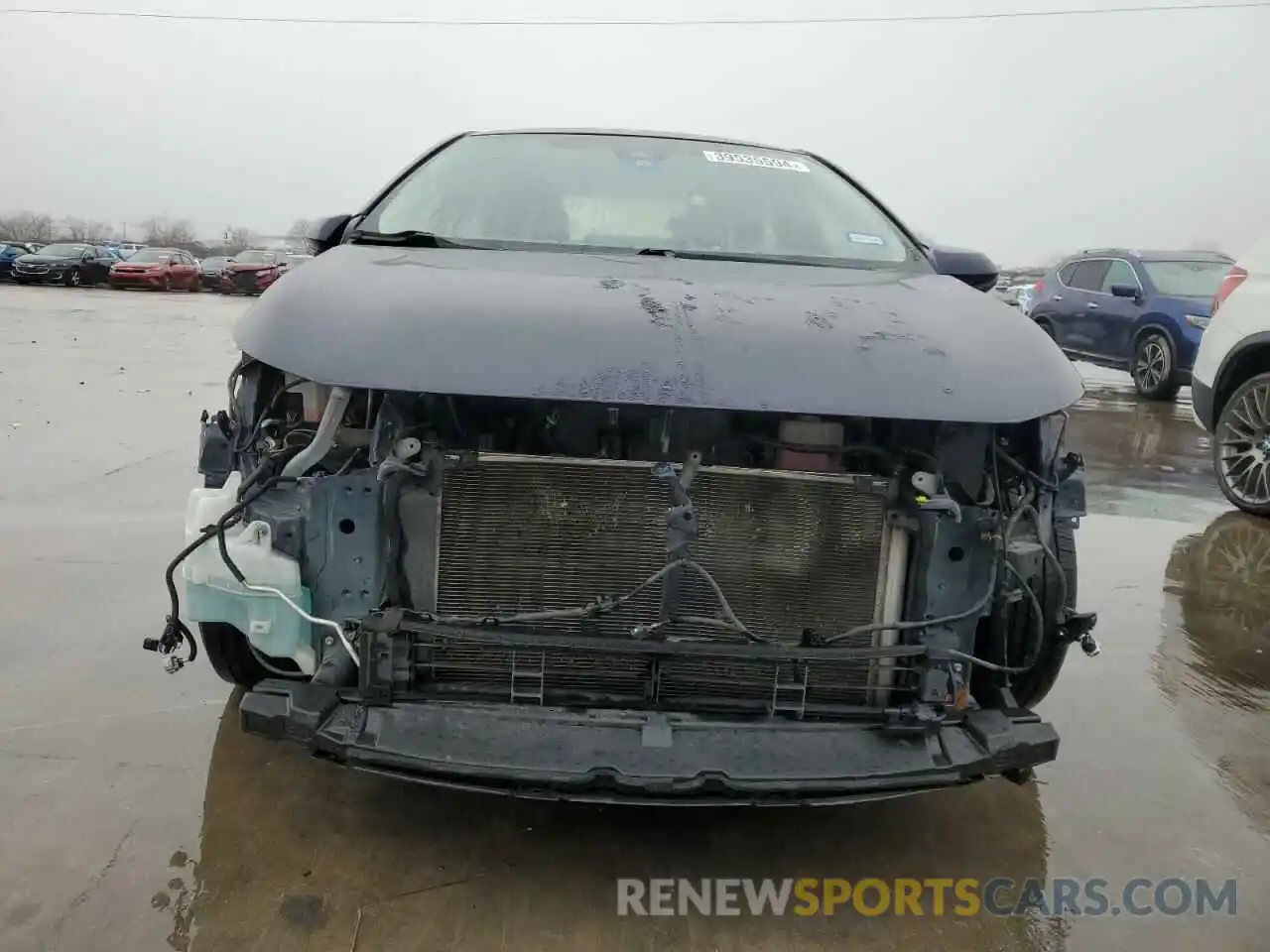 5 Photograph of a damaged car JTDEAMDE9NJ039901 TOYOTA COROLLA 2022