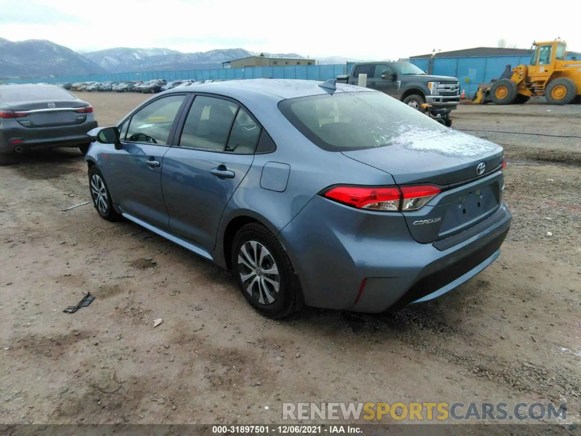 3 Photograph of a damaged car JTDEAMDE9NJ040384 TOYOTA COROLLA 2022