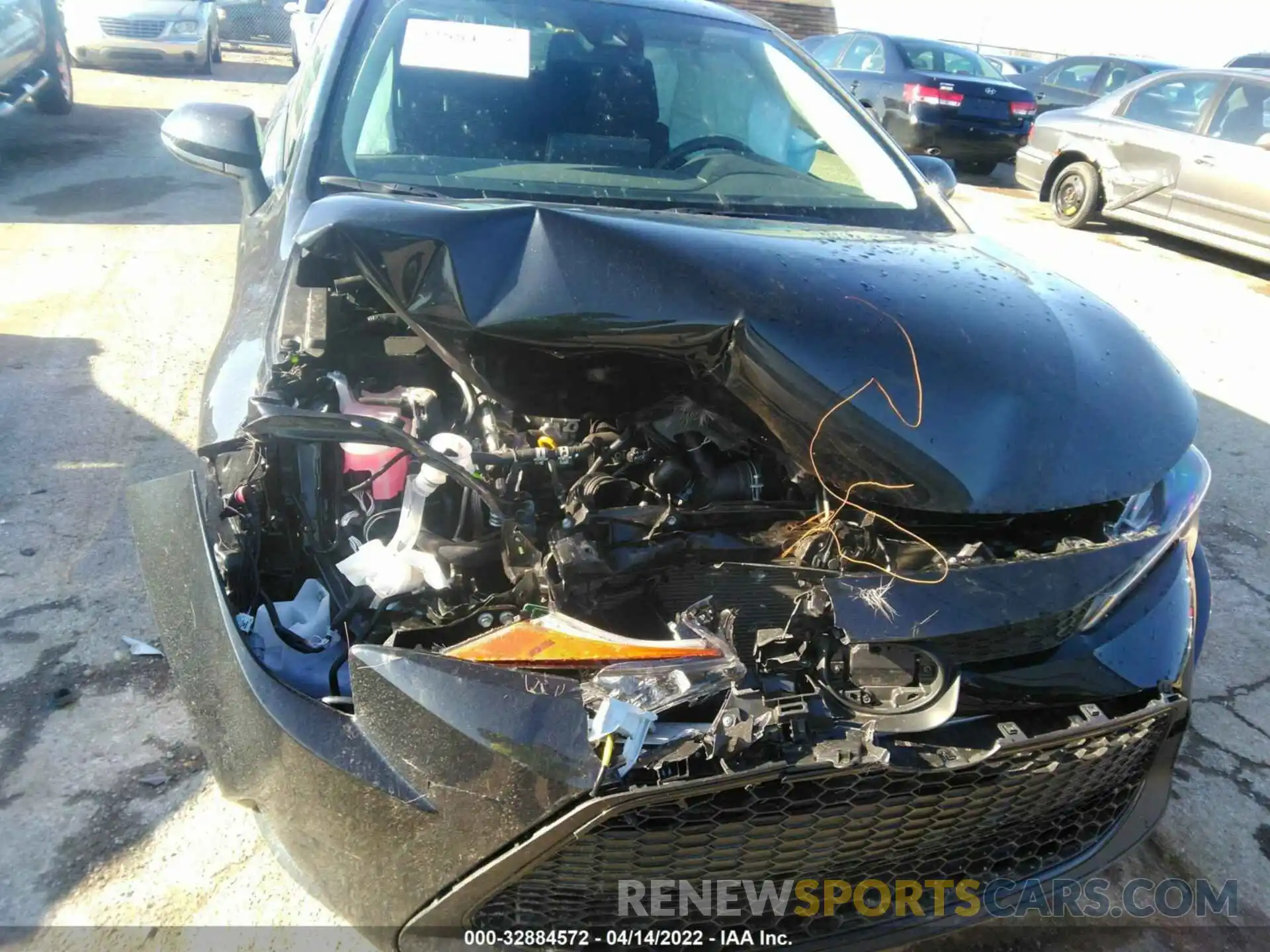 6 Photograph of a damaged car JTDEAMDE9NJ041664 TOYOTA COROLLA 2022