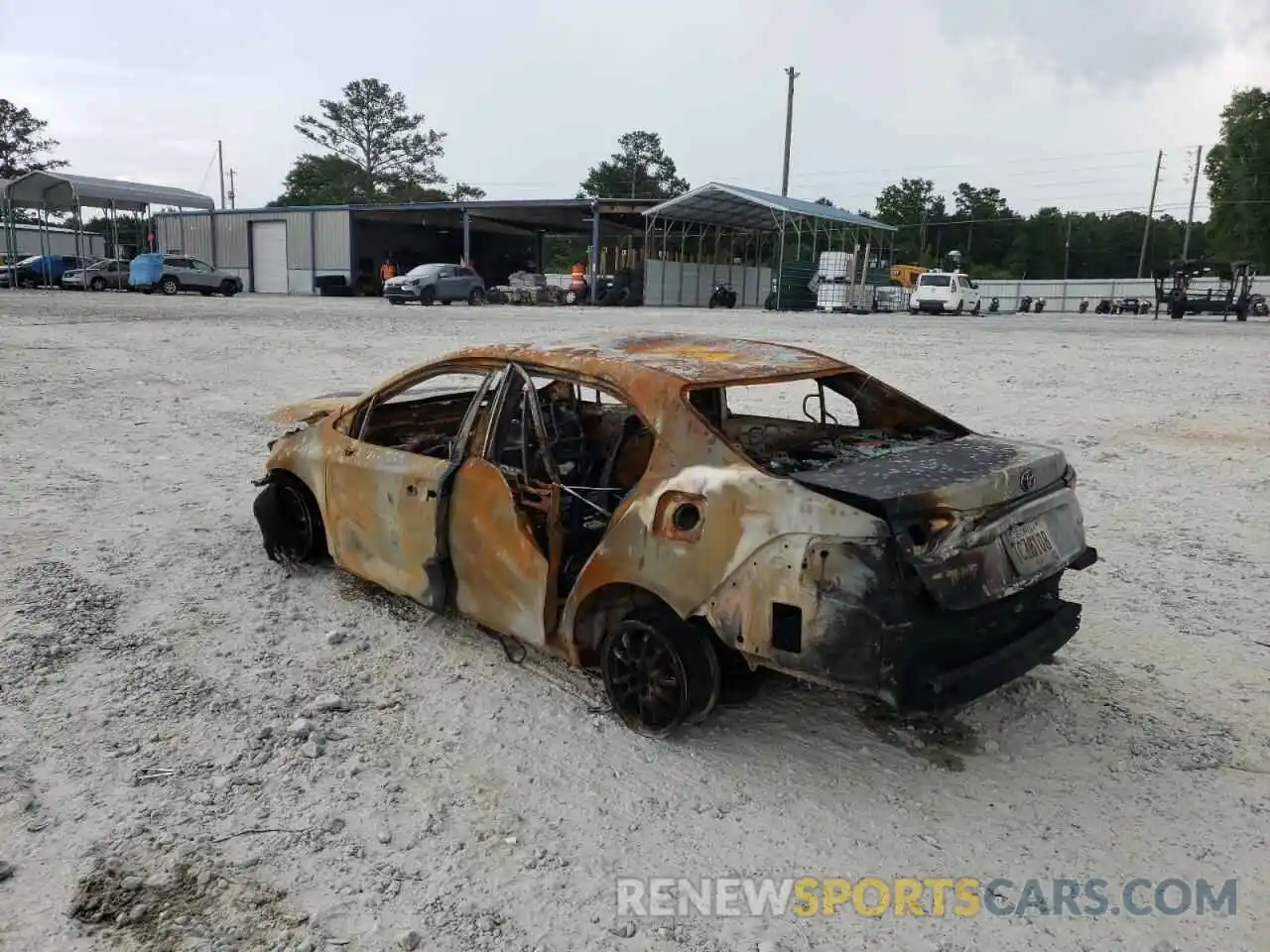 3 Photograph of a damaged car JTDEAMDE9NJ043351 TOYOTA COROLLA 2022