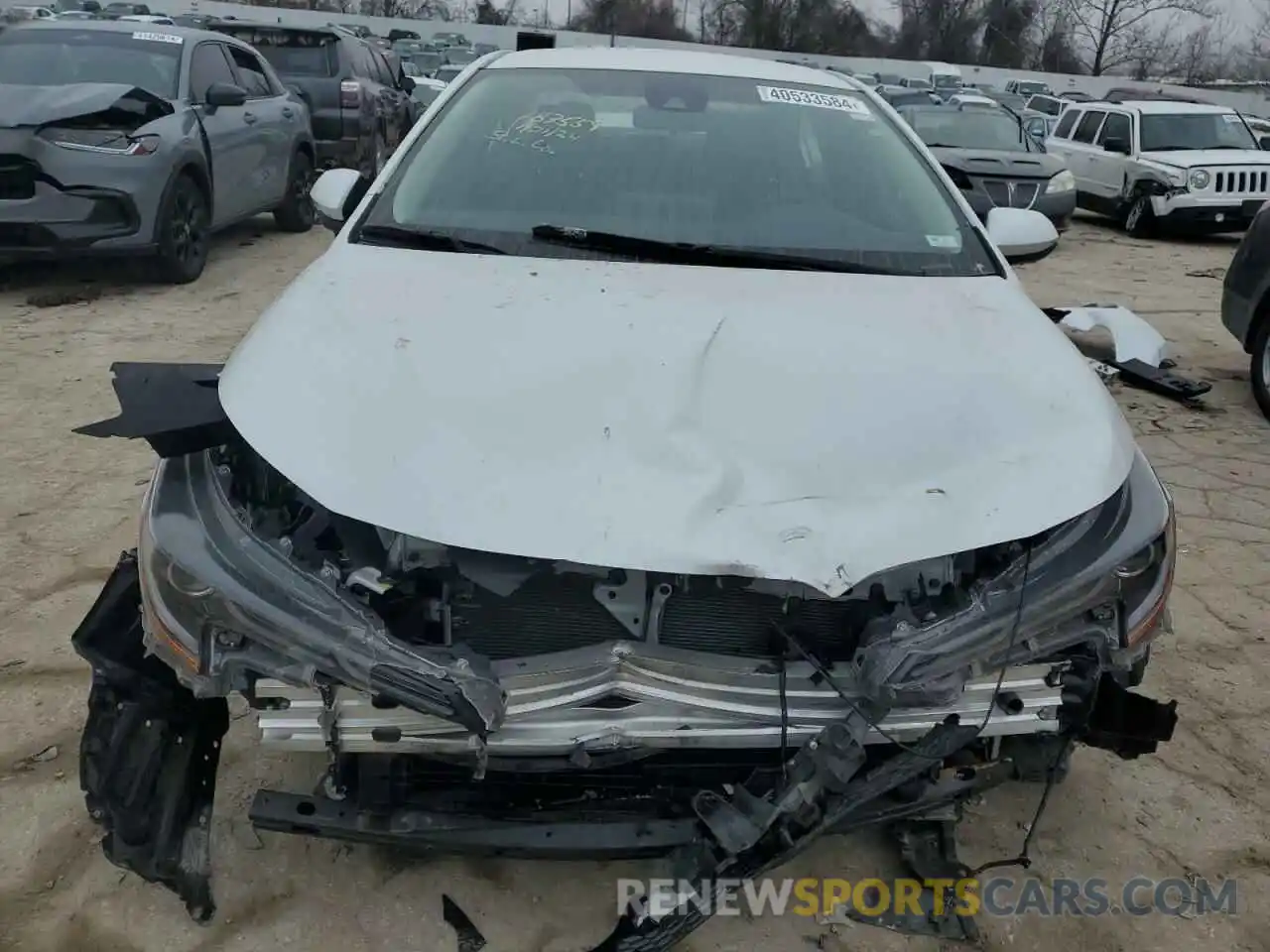 5 Photograph of a damaged car JTDEAMDE9NJ044421 TOYOTA COROLLA 2022