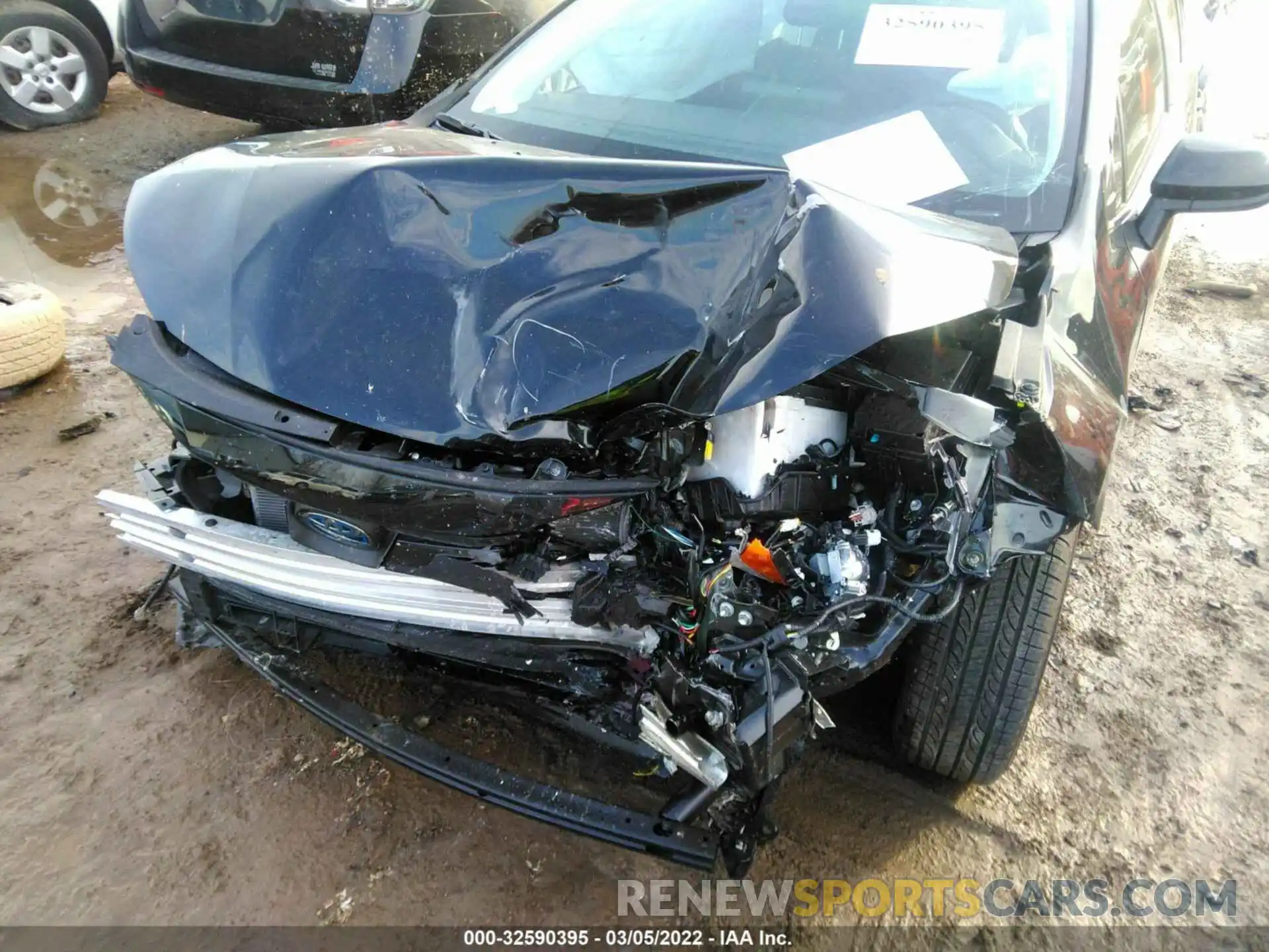 6 Photograph of a damaged car JTDEAMDE9NJ044953 TOYOTA COROLLA 2022