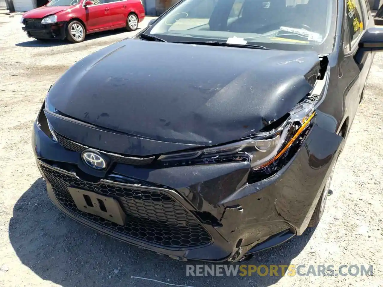 9 Photograph of a damaged car JTDEAMDE9NJ053233 TOYOTA COROLLA 2022