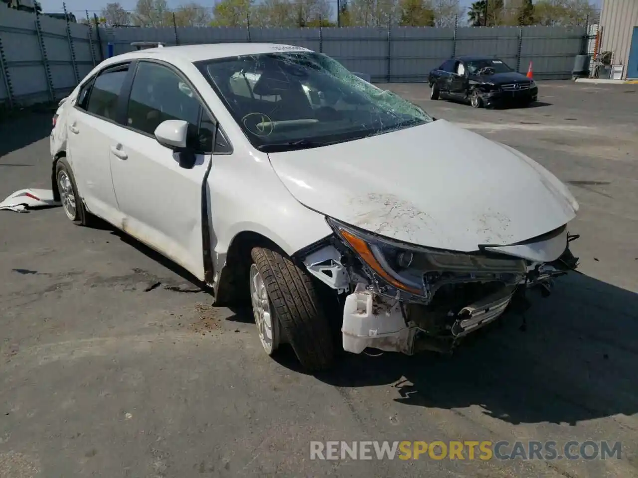 1 Photograph of a damaged car JTDEAMDEXN3005793 TOYOTA COROLLA 2022