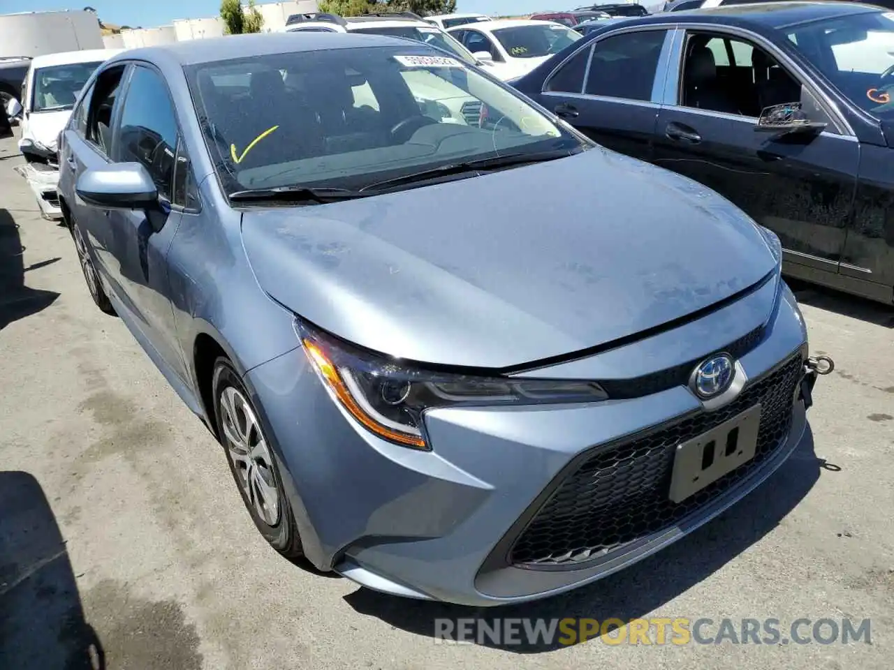 1 Photograph of a damaged car JTDEAMDEXN3008130 TOYOTA COROLLA 2022