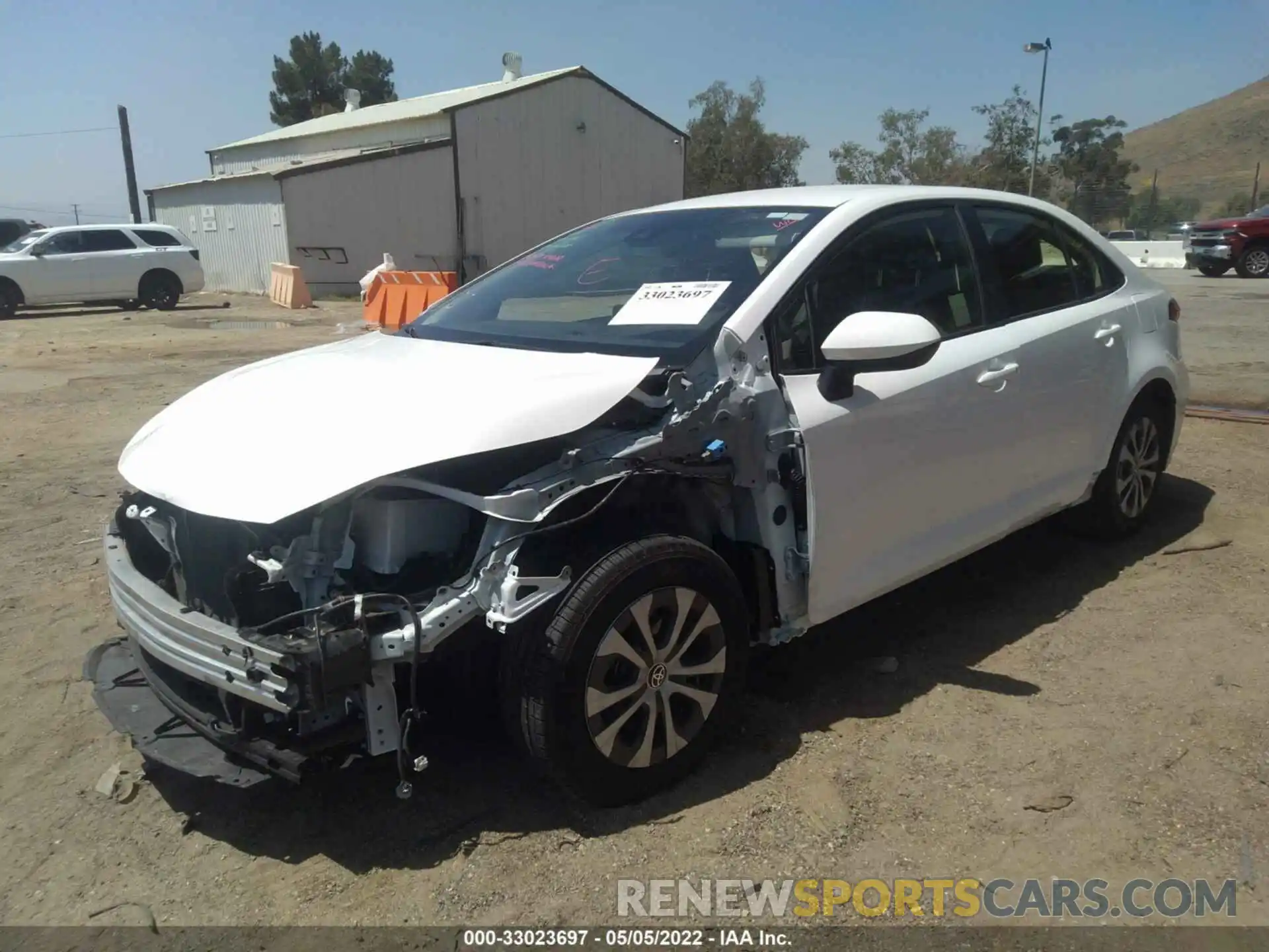 12 Photograph of a damaged car JTDEAMDEXNJ036926 TOYOTA COROLLA 2022