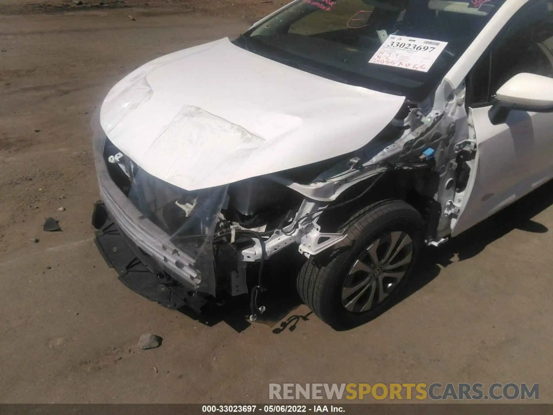 6 Photograph of a damaged car JTDEAMDEXNJ036926 TOYOTA COROLLA 2022