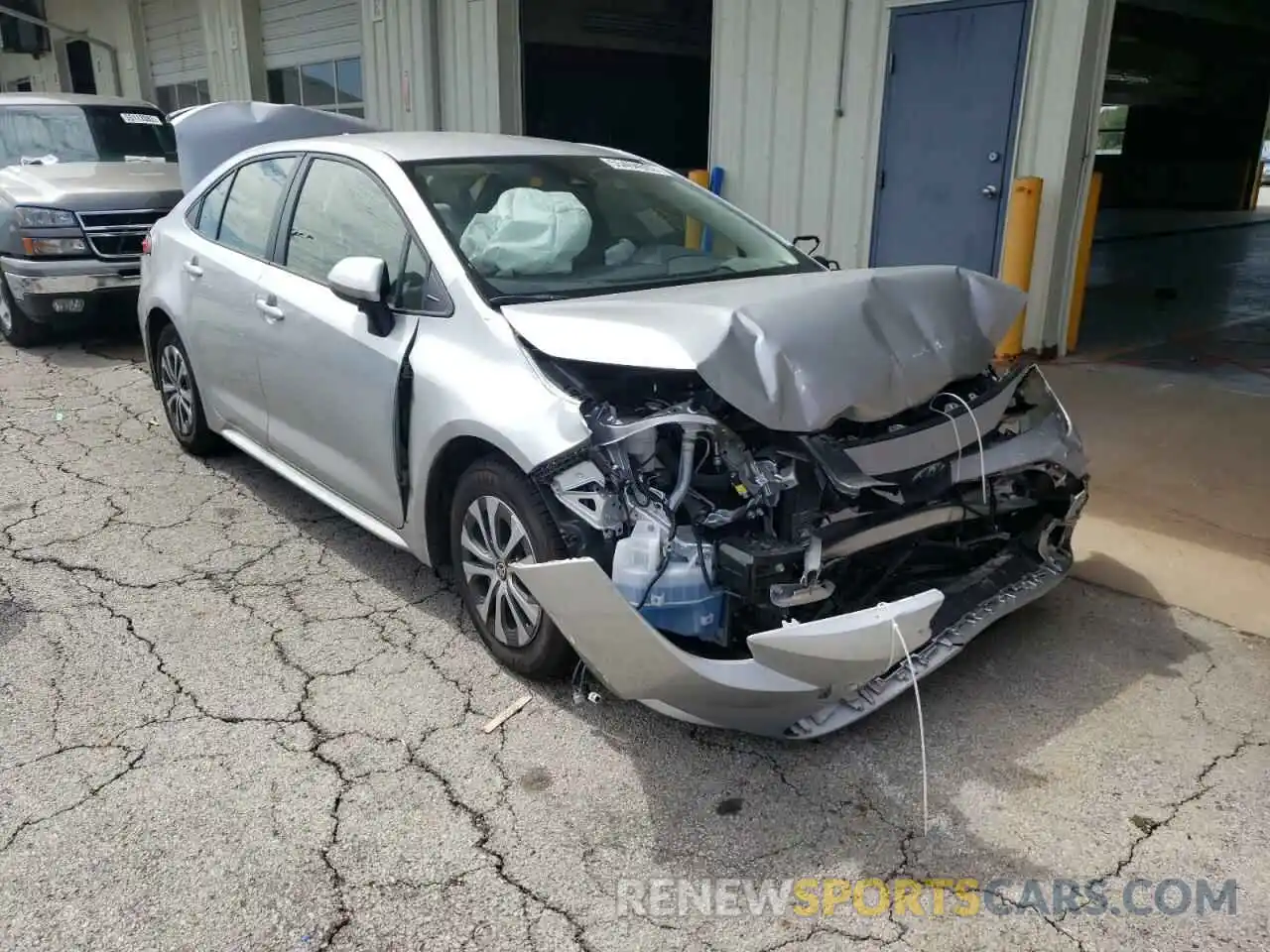 1 Photograph of a damaged car JTDEAMDEXNJ039356 TOYOTA COROLLA 2022