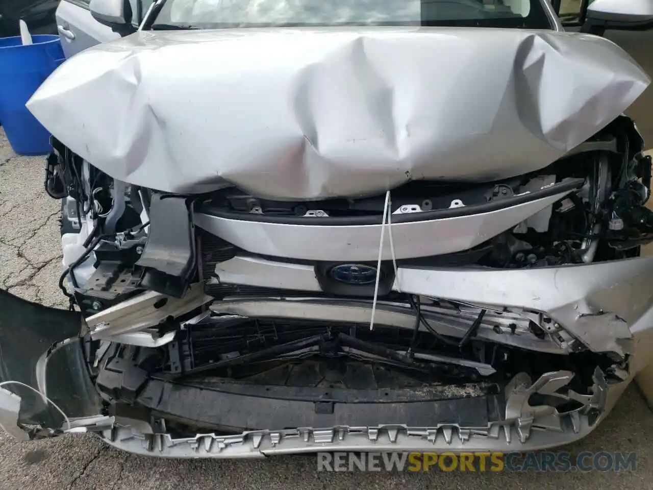 7 Photograph of a damaged car JTDEAMDEXNJ039356 TOYOTA COROLLA 2022