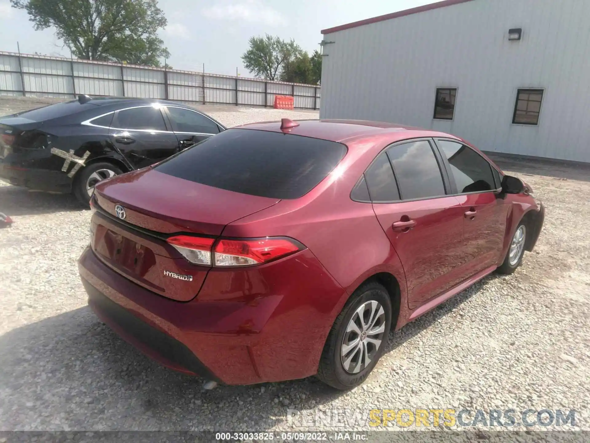 4 Photograph of a damaged car JTDEAMDEXNJ039423 TOYOTA COROLLA 2022