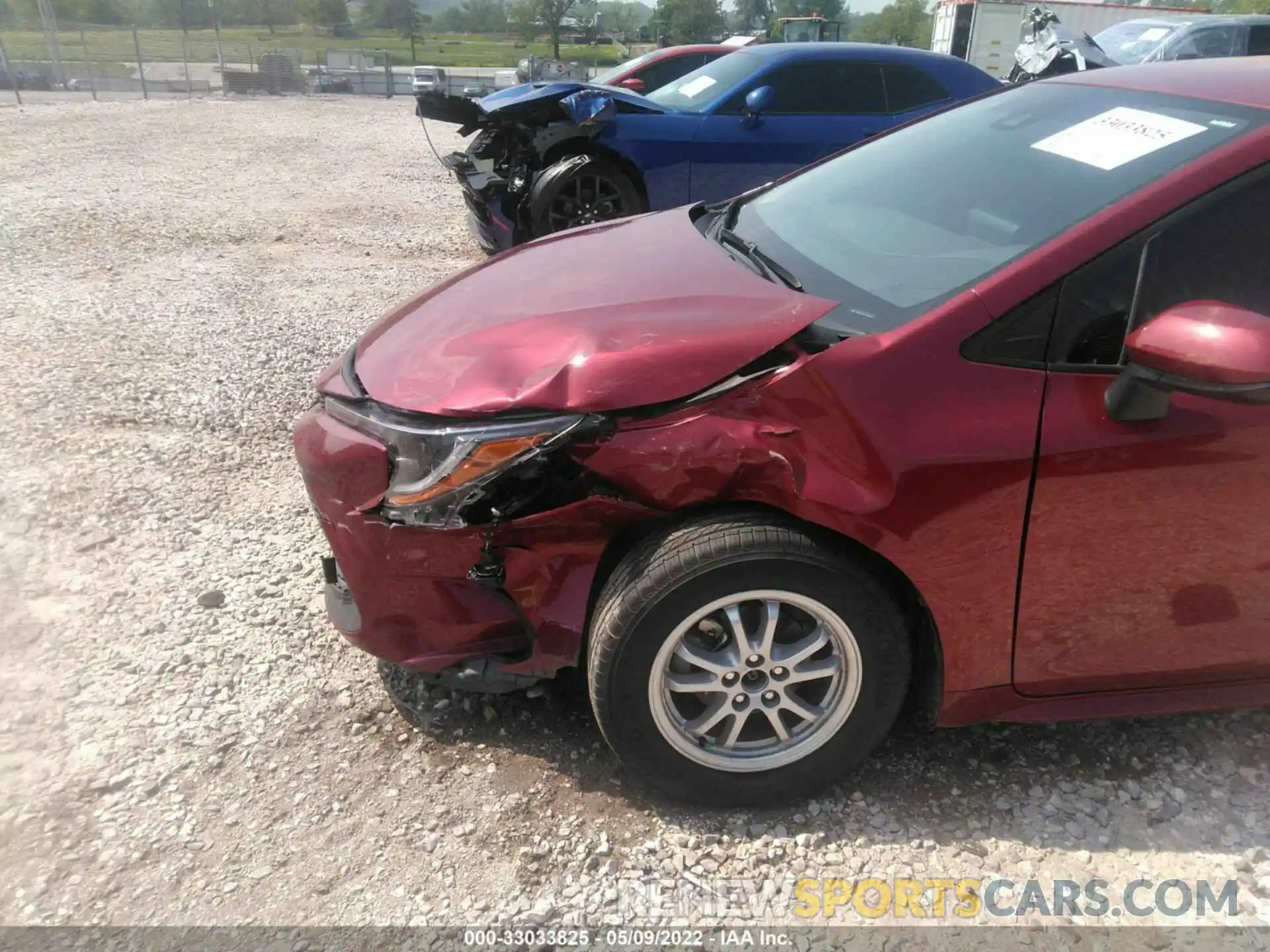 6 Photograph of a damaged car JTDEAMDEXNJ039423 TOYOTA COROLLA 2022