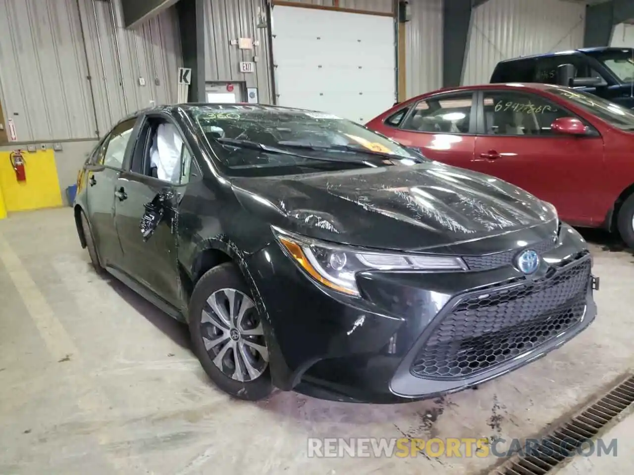 1 Photograph of a damaged car JTDEAMDEXNJ040264 TOYOTA COROLLA 2022