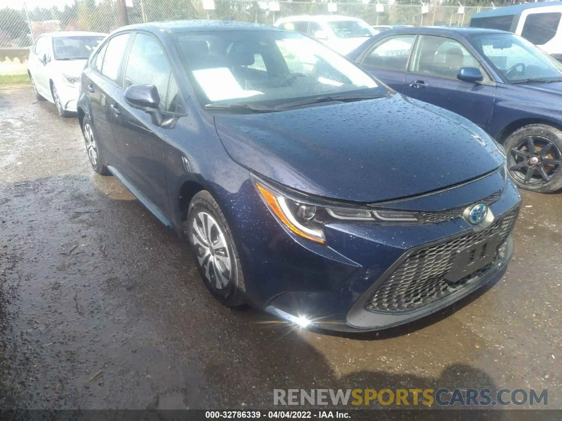 1 Photograph of a damaged car JTDEAMDEXNJ042242 TOYOTA COROLLA 2022