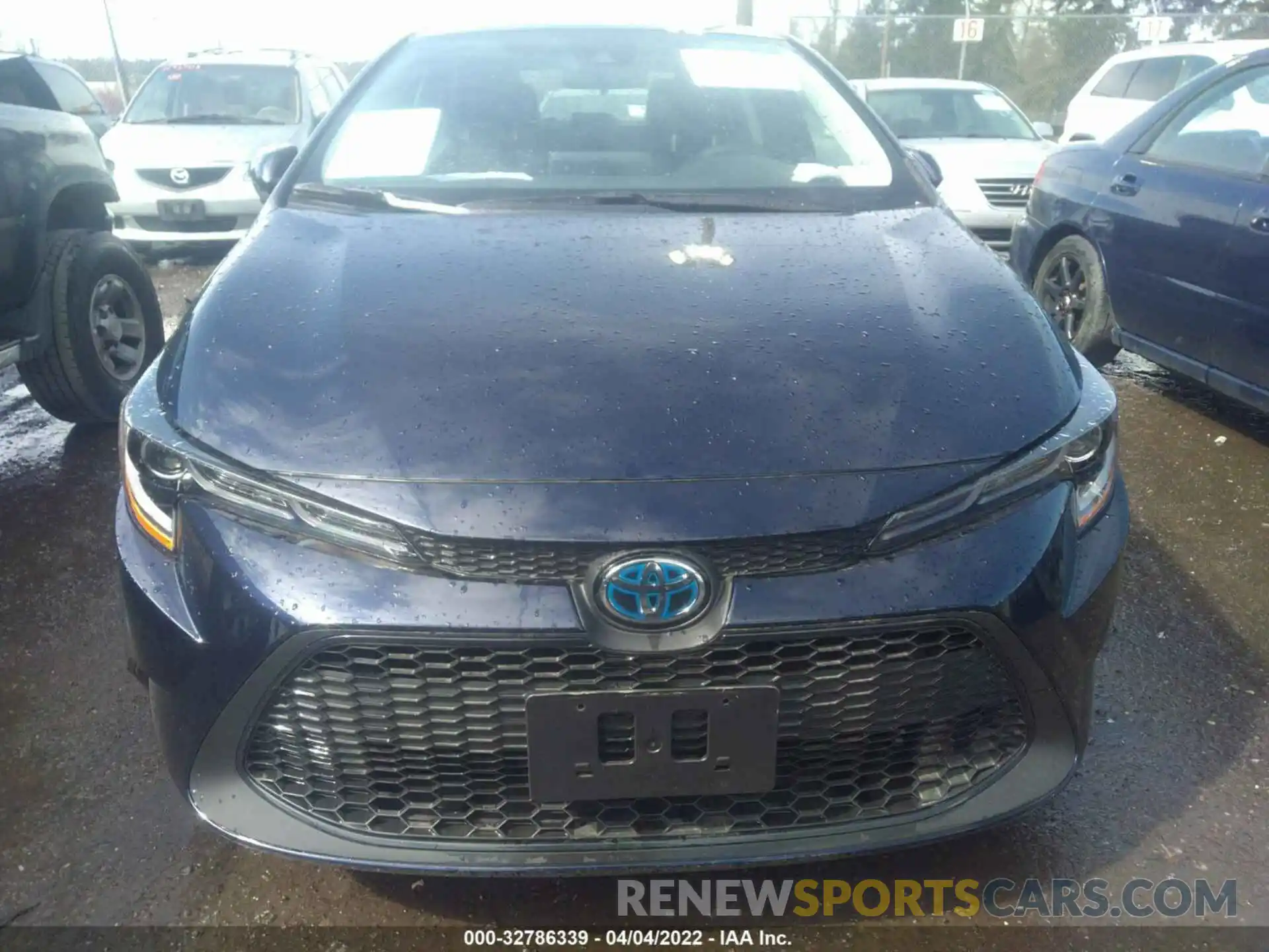 6 Photograph of a damaged car JTDEAMDEXNJ042242 TOYOTA COROLLA 2022