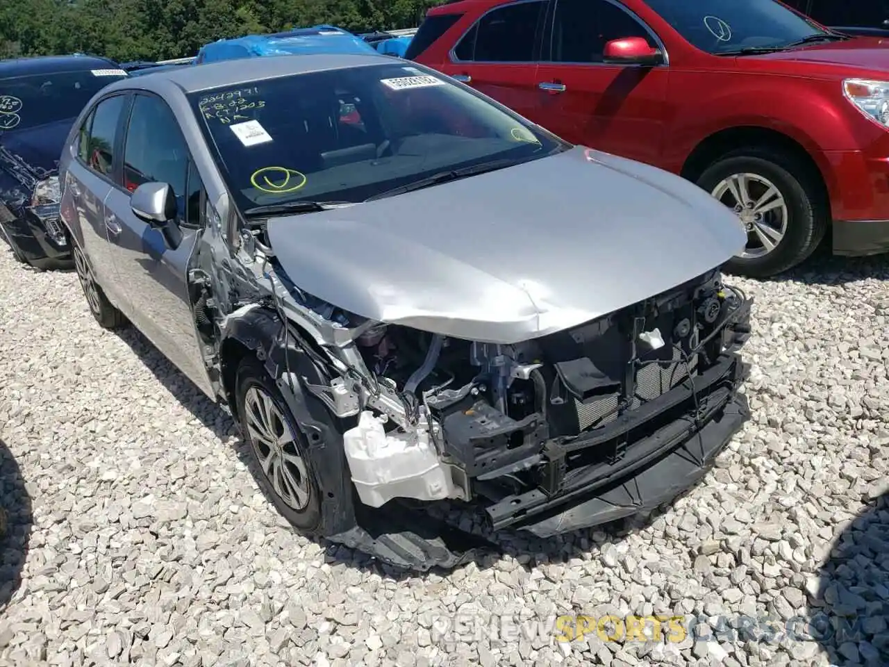 1 Photograph of a damaged car JTDEAMDEXNJ043116 TOYOTA COROLLA 2022