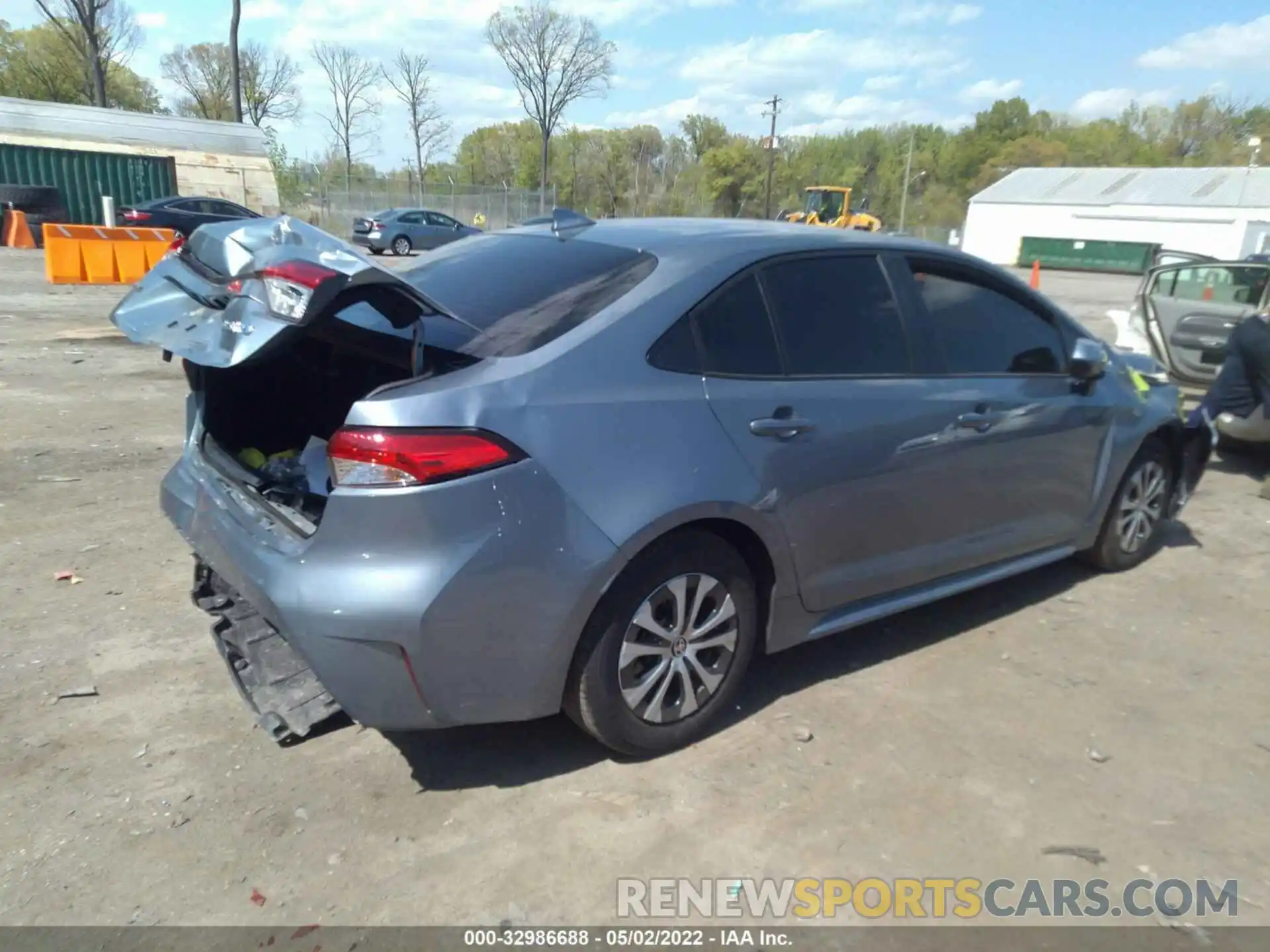 4 Photograph of a damaged car JTDEAMDEXNJ046615 TOYOTA COROLLA 2022