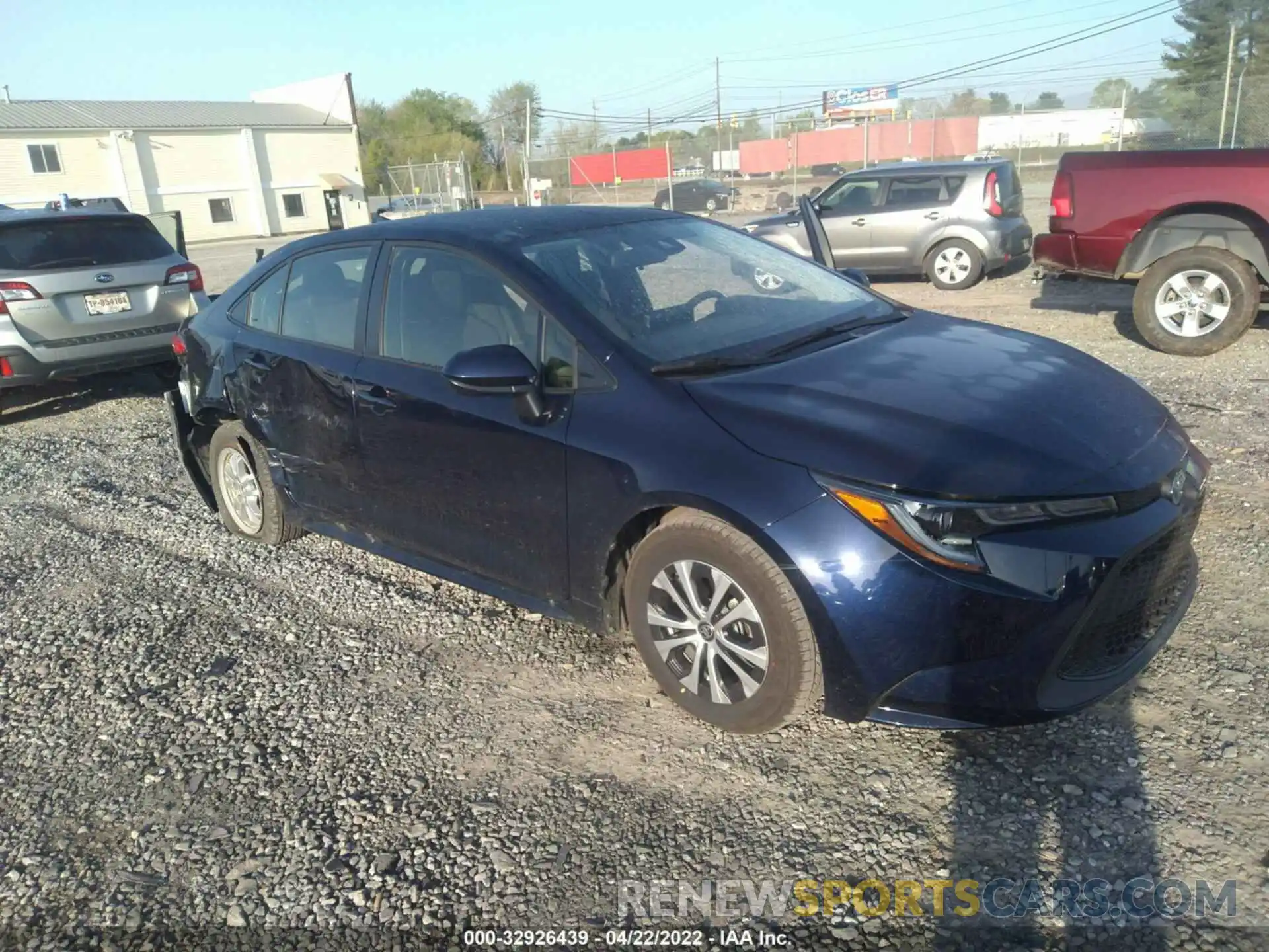 1 Photograph of a damaged car JTDEAMDEXNJ047781 TOYOTA COROLLA 2022