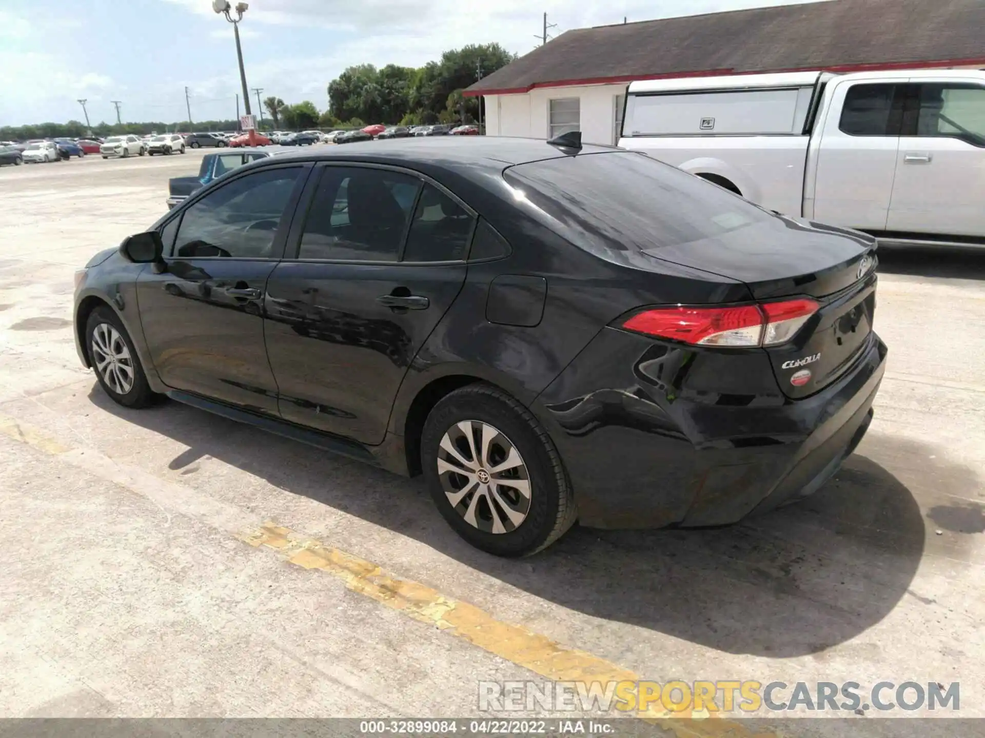 3 Photograph of a damaged car JTDEAMDEXNJ047974 TOYOTA COROLLA 2022