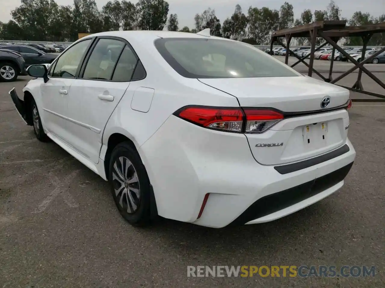 3 Photograph of a damaged car JTDEAMDEXNJ051930 TOYOTA COROLLA 2022