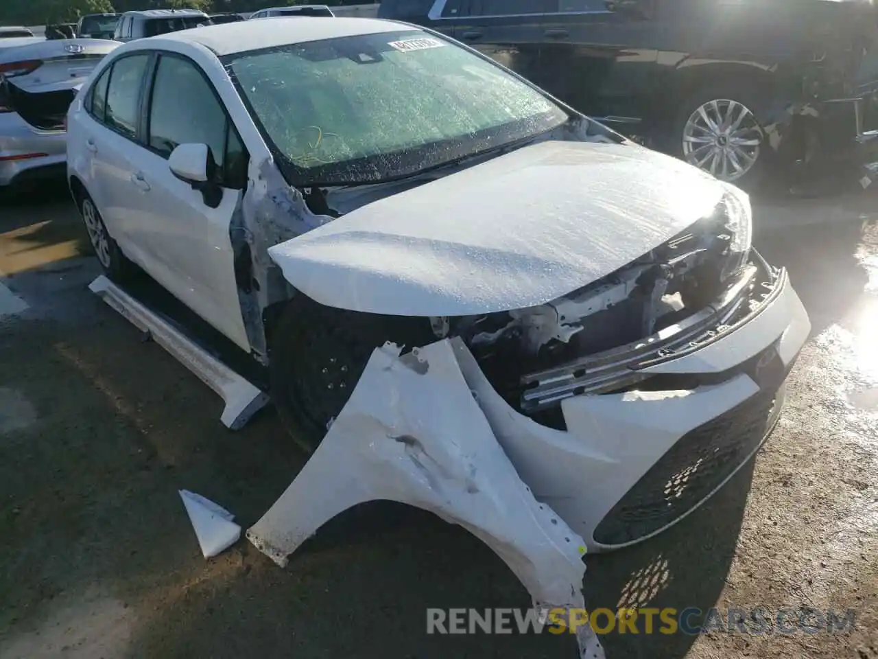 1 Photograph of a damaged car JTDEPMAE0N3001013 TOYOTA COROLLA 2022