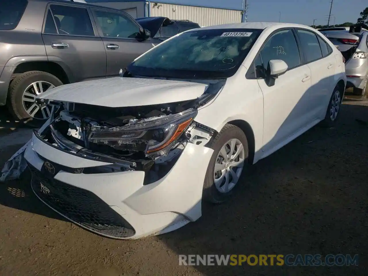 2 Photograph of a damaged car JTDEPMAE0N3001013 TOYOTA COROLLA 2022