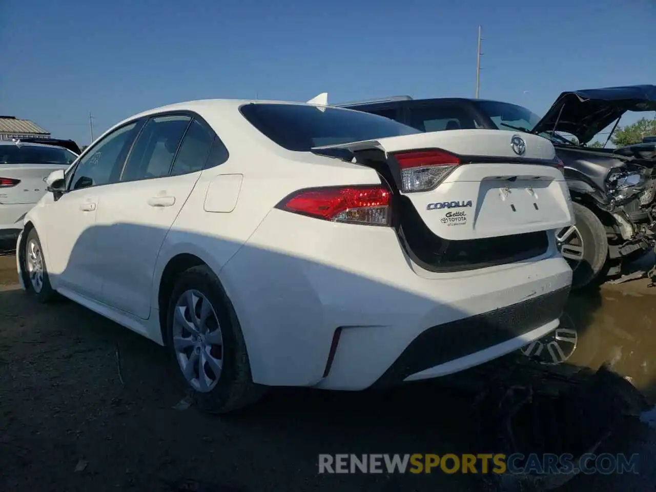 3 Photograph of a damaged car JTDEPMAE0N3001013 TOYOTA COROLLA 2022