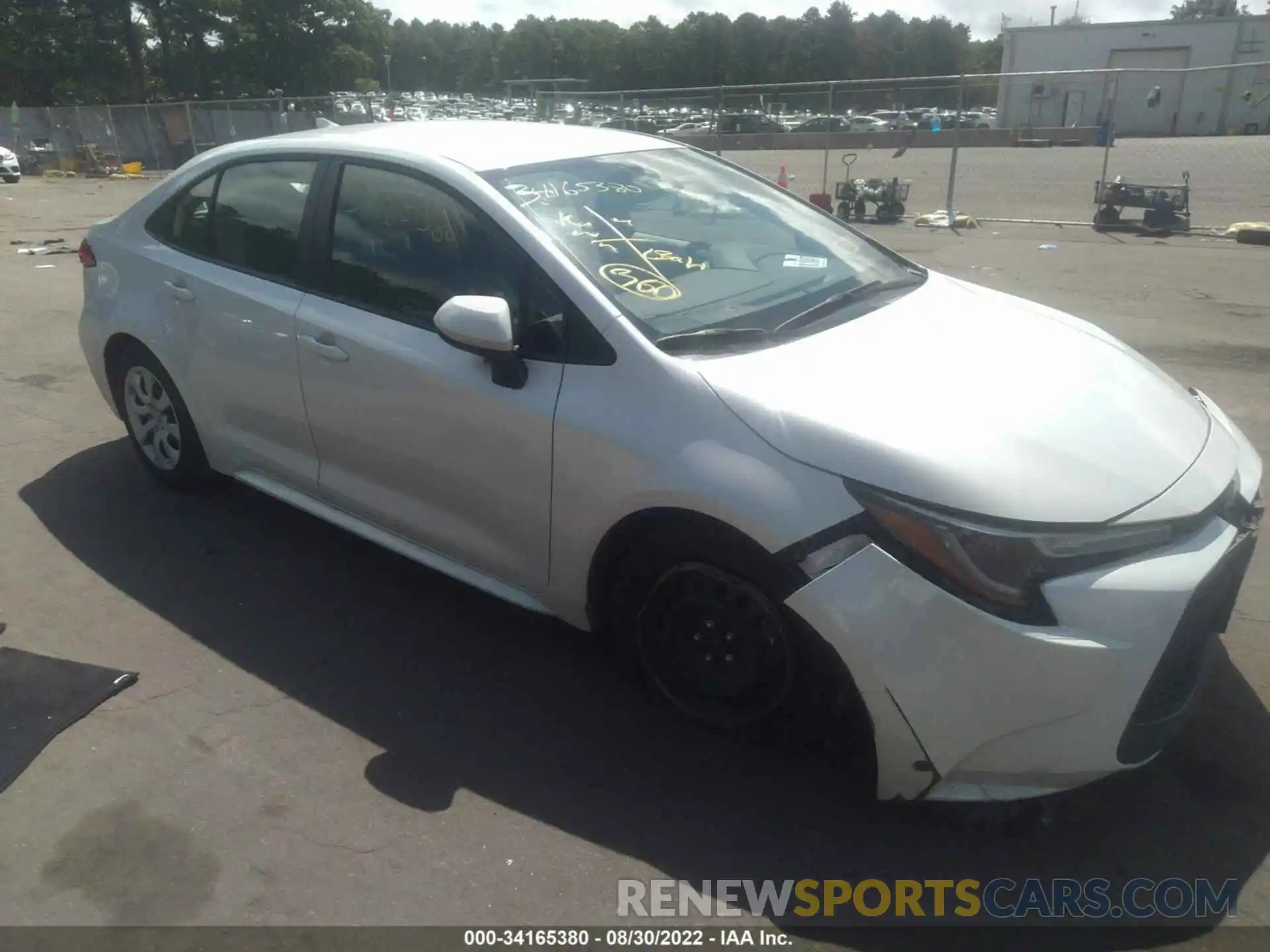 1 Photograph of a damaged car JTDEPMAE0N3006051 TOYOTA COROLLA 2022