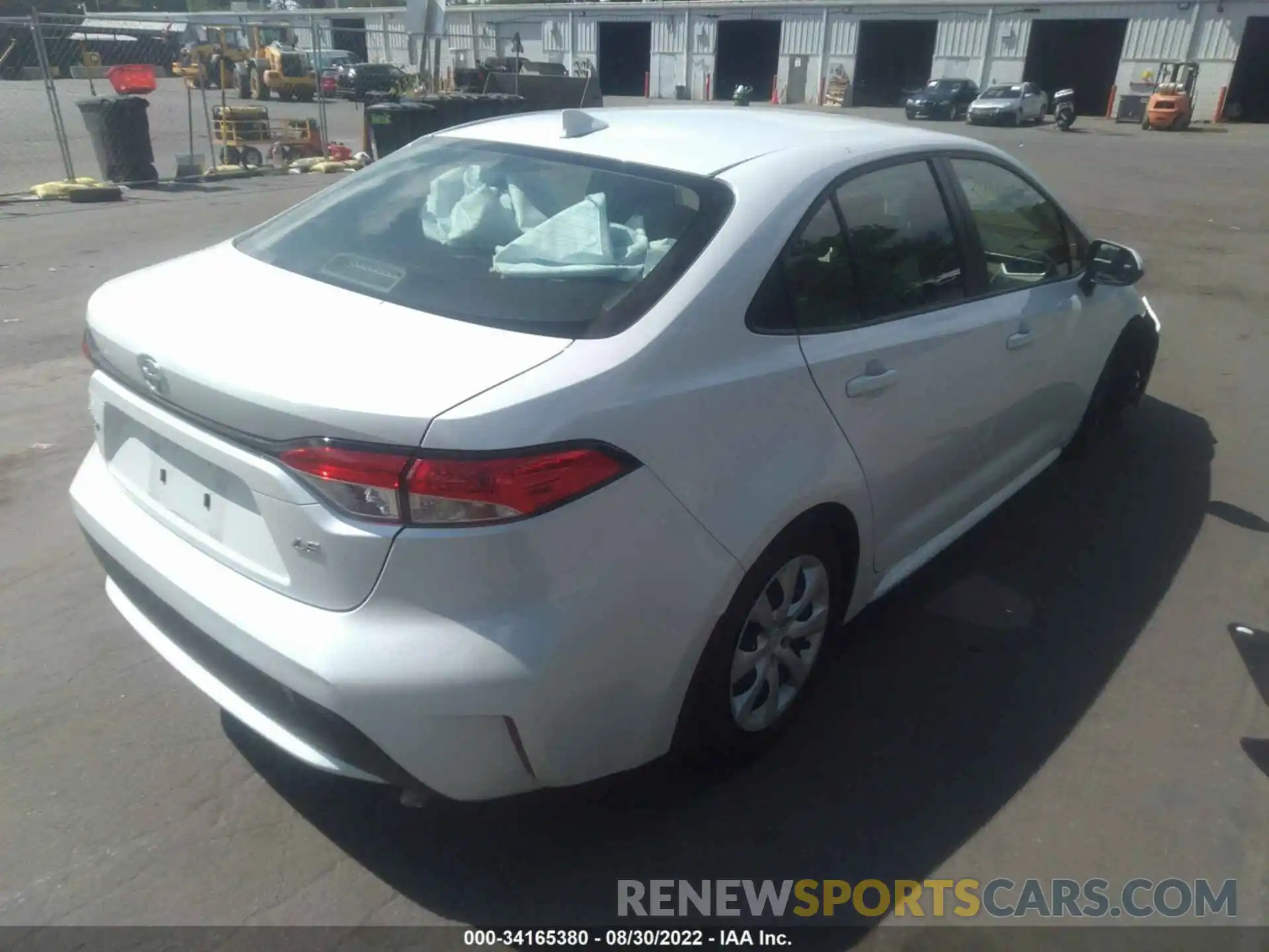 4 Photograph of a damaged car JTDEPMAE0N3006051 TOYOTA COROLLA 2022