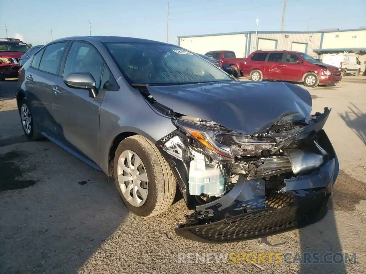 1 Photograph of a damaged car JTDEPMAE0N3008964 TOYOTA COROLLA 2022