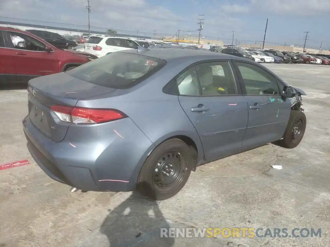 4 Photograph of a damaged car JTDEPMAE0N3010598 TOYOTA COROLLA 2022