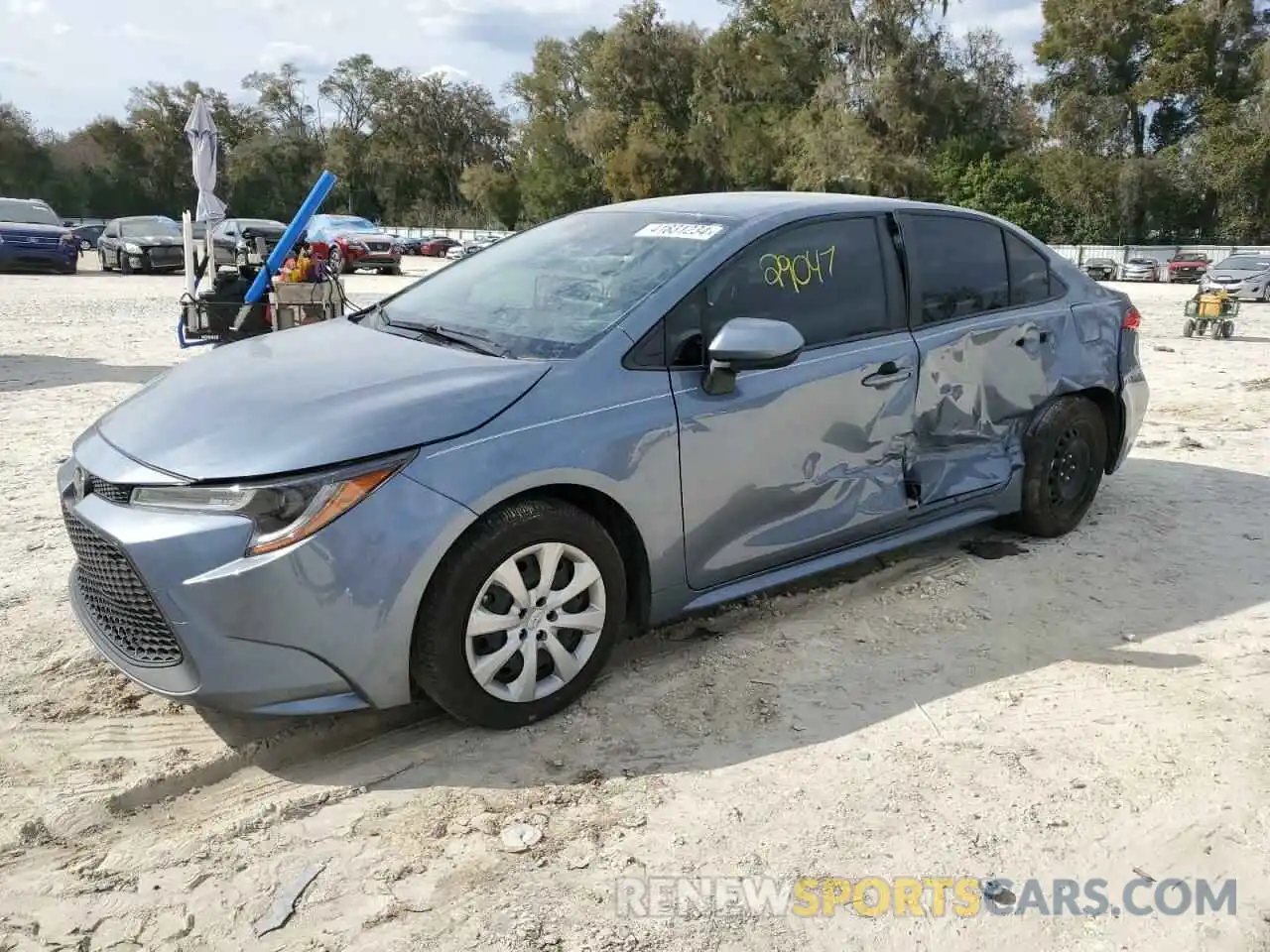 1 Photograph of a damaged car JTDEPMAE0N3010746 TOYOTA COROLLA 2022