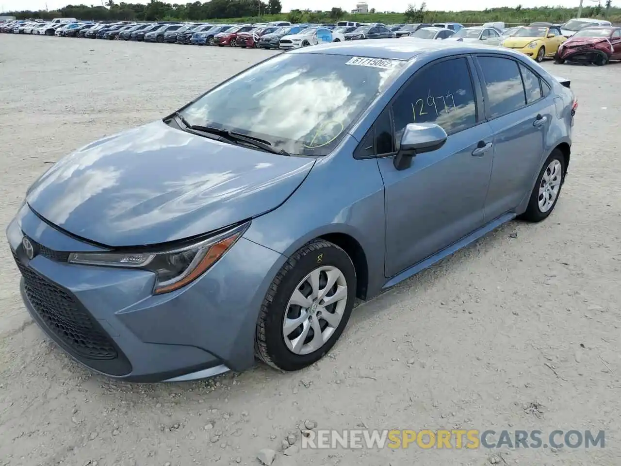 2 Photograph of a damaged car JTDEPMAE0N3011623 TOYOTA COROLLA 2022