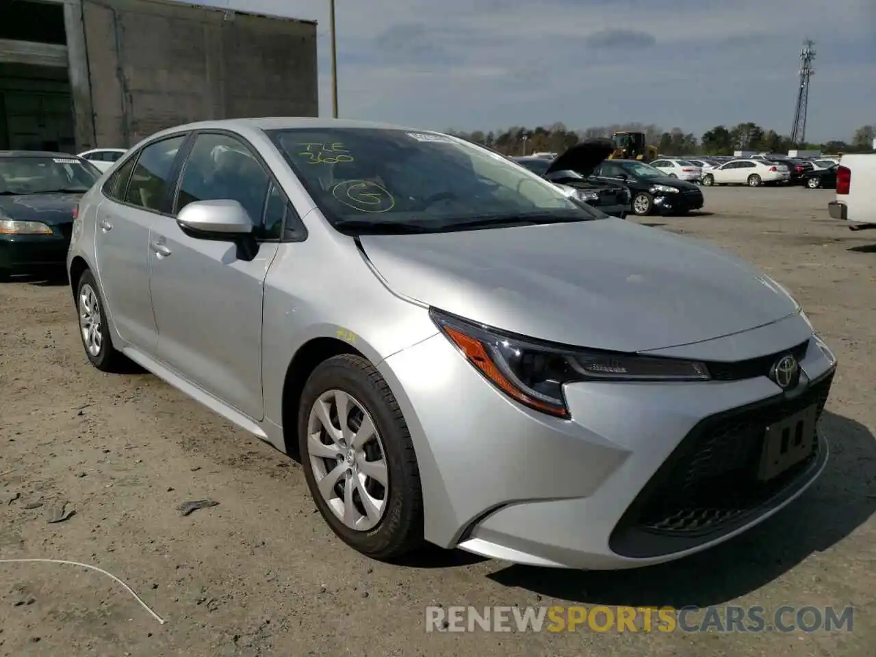 1 Photograph of a damaged car JTDEPMAE0N3014151 TOYOTA COROLLA 2022