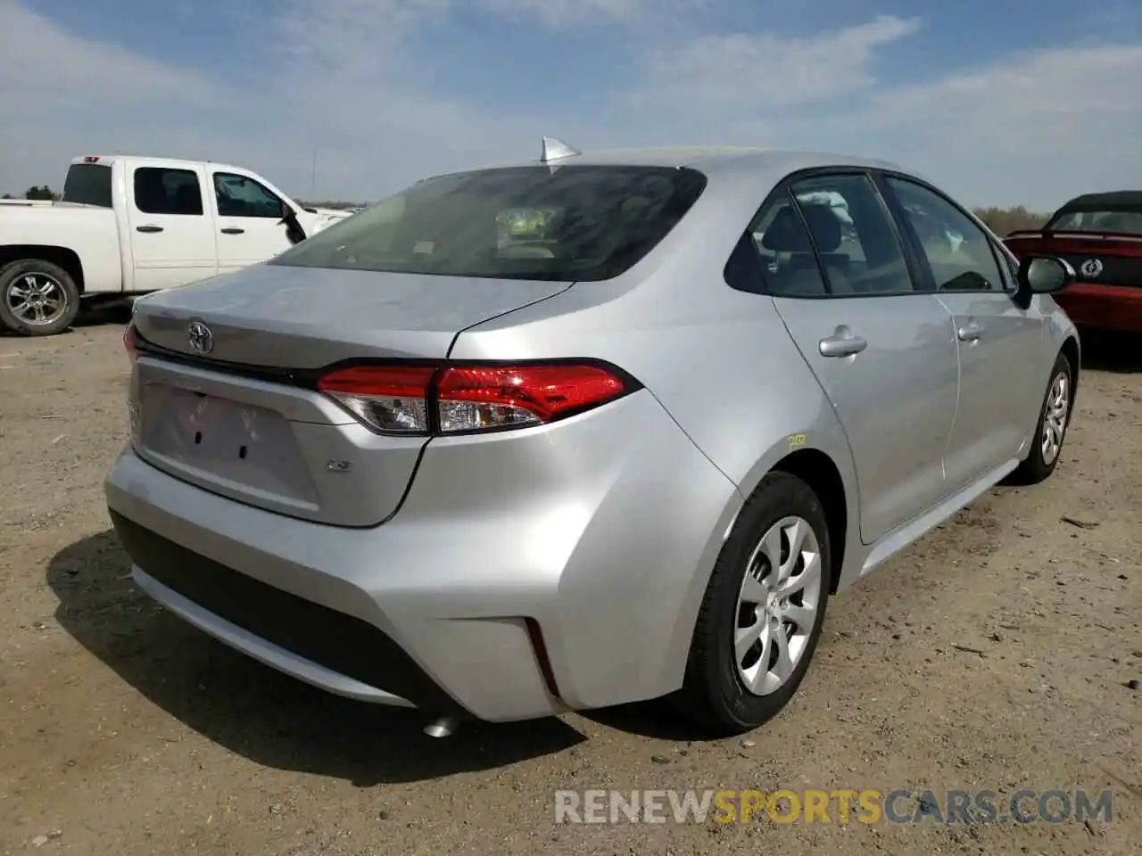 4 Photograph of a damaged car JTDEPMAE0N3014151 TOYOTA COROLLA 2022