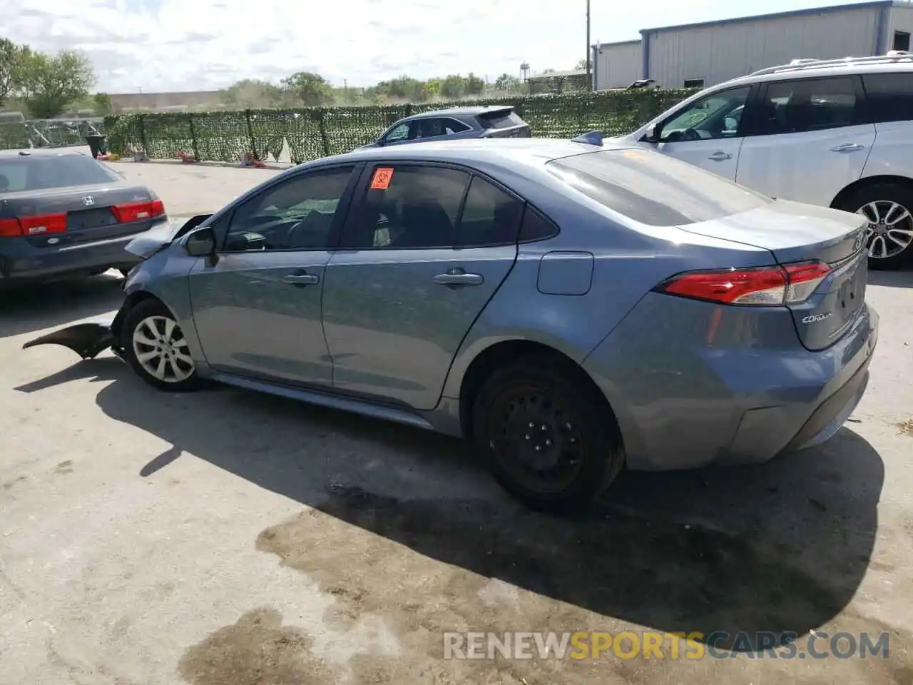 2 Photograph of a damaged car JTDEPMAE0N3027319 TOYOTA COROLLA 2022